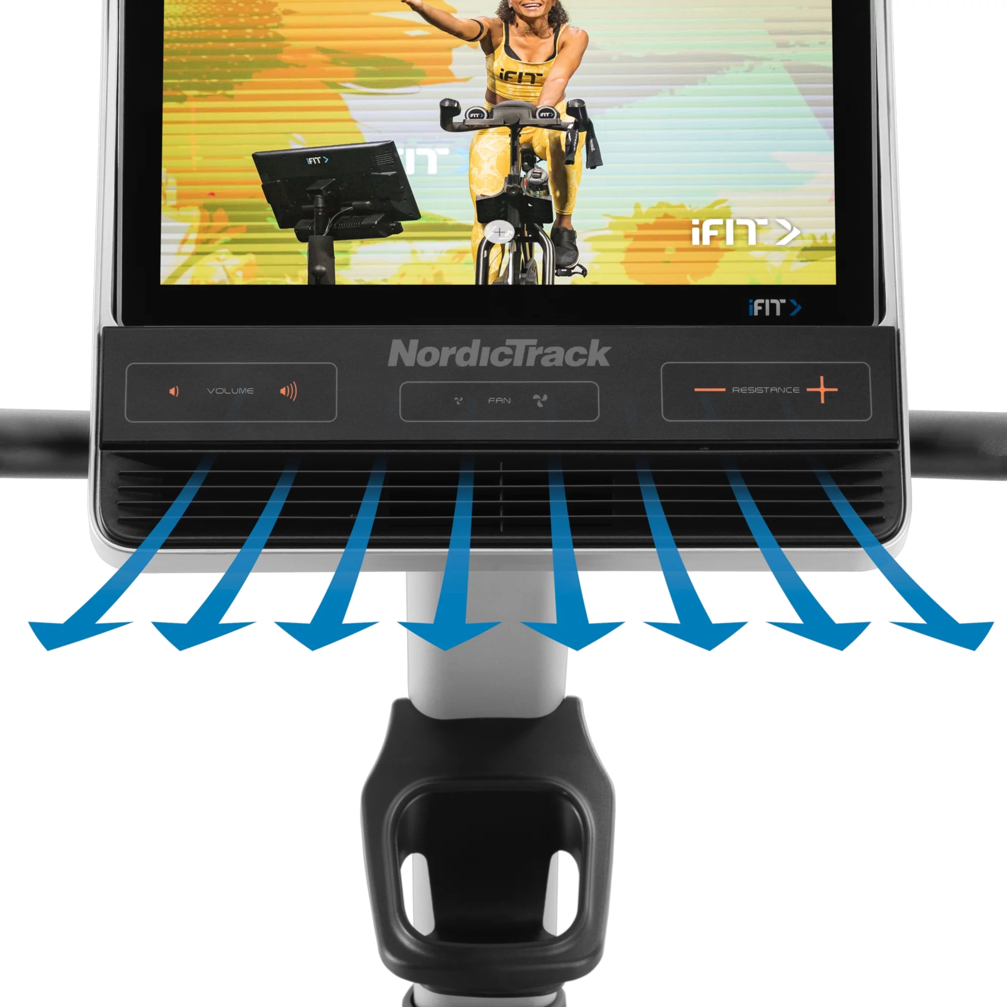 NordicTrack Commercial Series VU 29; iFIT-enabled Recumbent Exercise Bike with 14” Touchscreen - Womvr