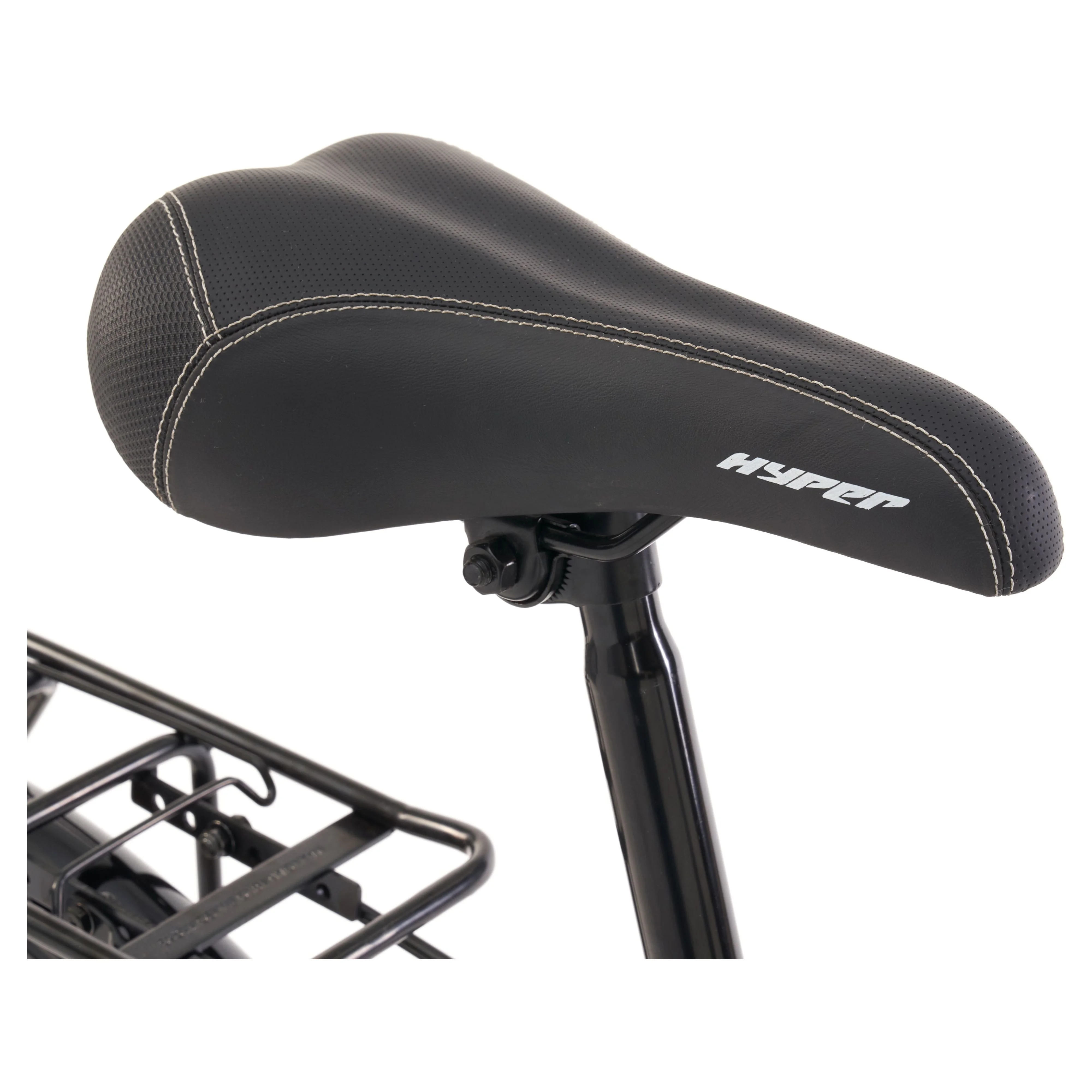 Hyper Bicycles 36V 700C Commuter Electric Bike for Adults, Pedal-Assist, 250W Mid-Drive E-Bike Motor, Matte White - Womvr