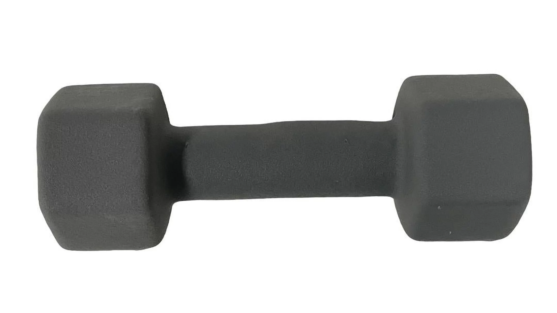 Rainforest Basics Neoprene 5 Lbs. Hex Dumbbells Hand Weights, Set of 2 - Womvr