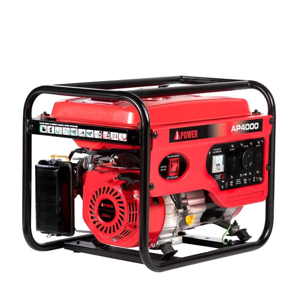 Ai Power 4000W Gasoline Generator With Wheel Kit - Womvr