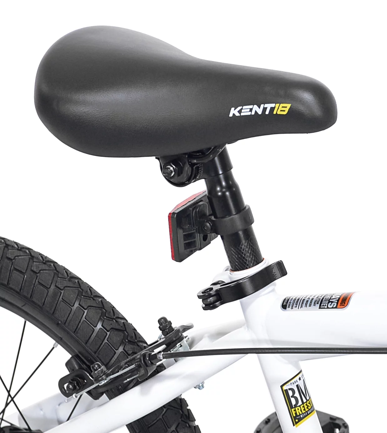 Kent Bicycle 18 in. Rampage Boy's BMX Child Bicycle, Gold and Black - Womvr