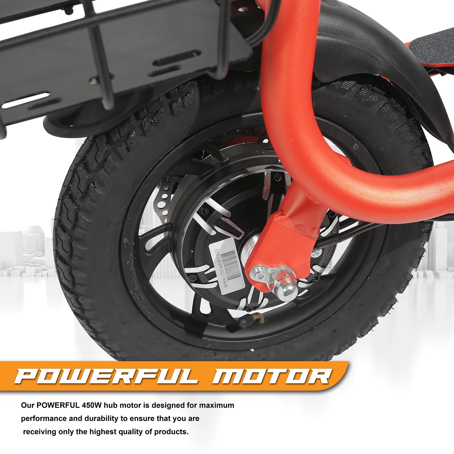 Cynetus Electric Bicycles Foldable Electric Scooter with Seat for Adults Electric Bike with Carry Basket - Womvr