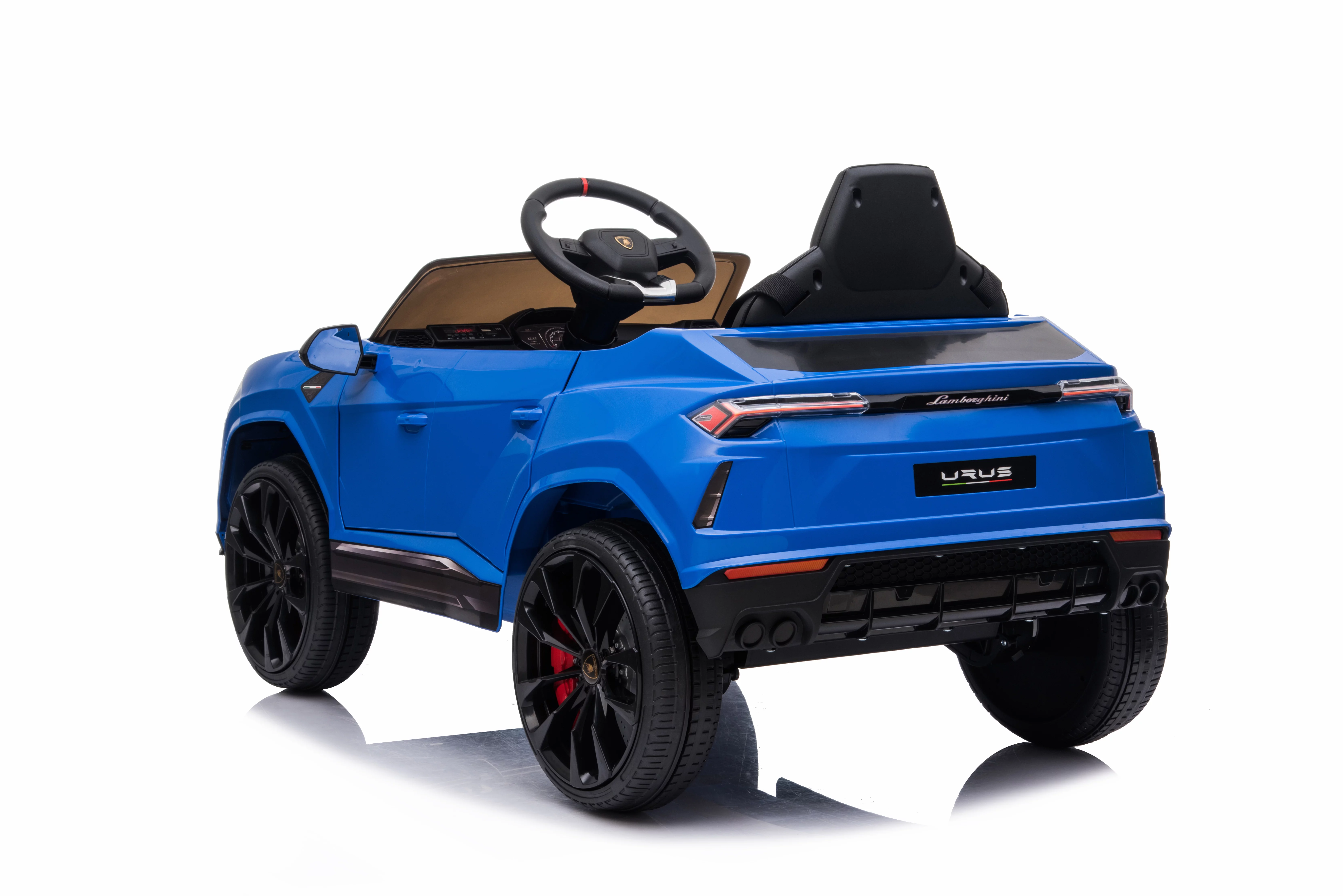 Seizeen 12V Kids Ride On Cars Battery Powered, Lamborghini Ride on Toy w/ Remote Control, 3 Speeds, Music Player, Ride On Cars for Kids As Best Gift for Girls Boys, Pink - Womvr