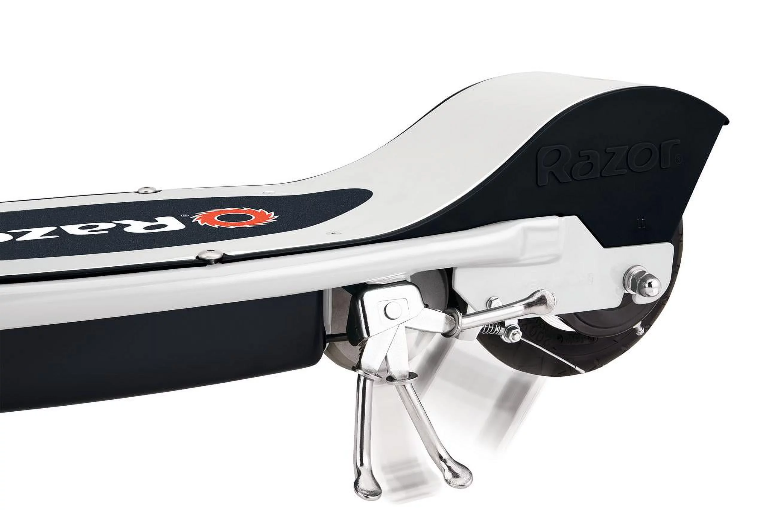 Razor E200 Electric Scooter - White, for Ages 13+ and up to 154 lbs, 8