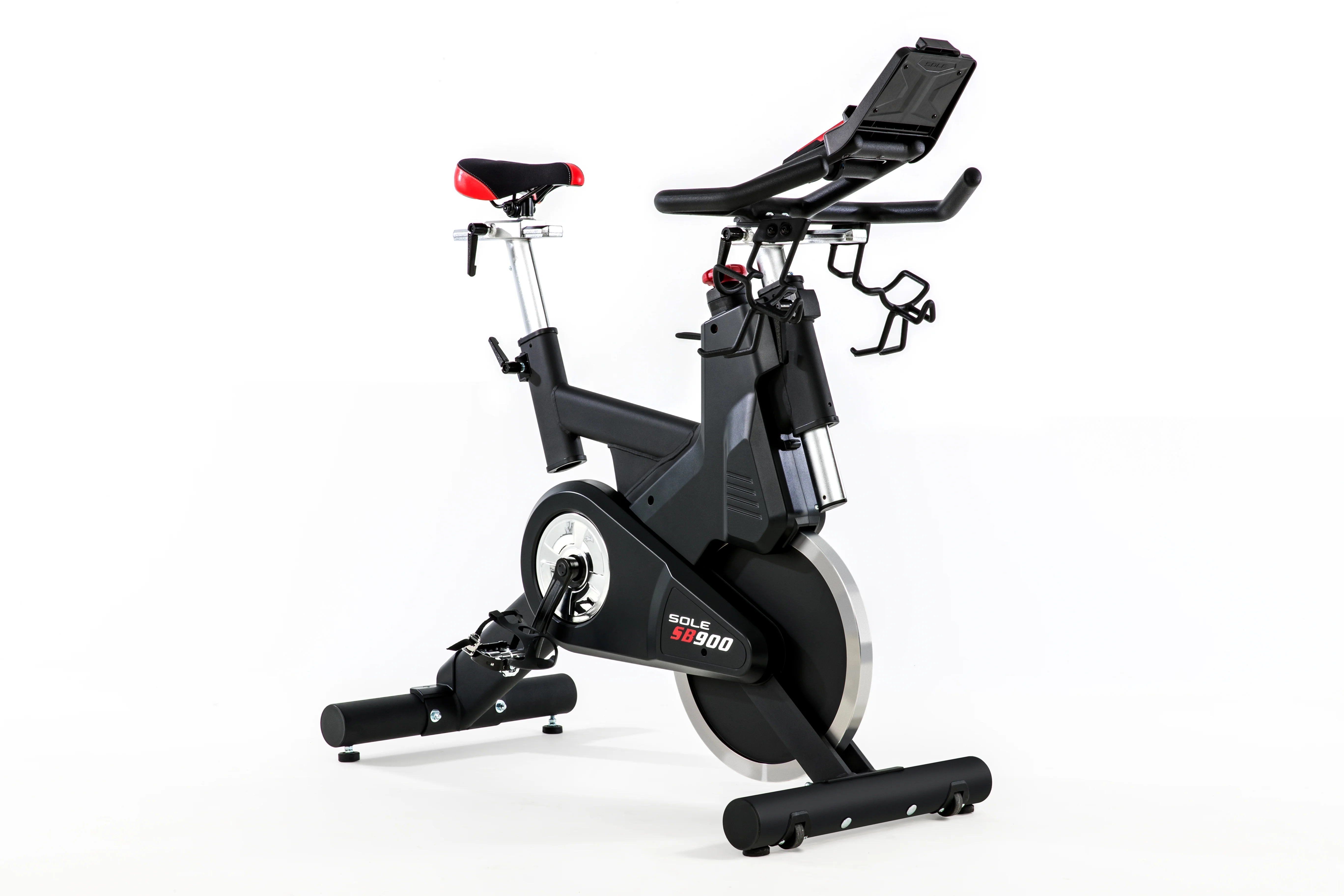 SOLE Fitness SB700 Indoor Stationary Adjustable Cycling Bike Cardio Home Exercise Workout Equipment - Womvr
