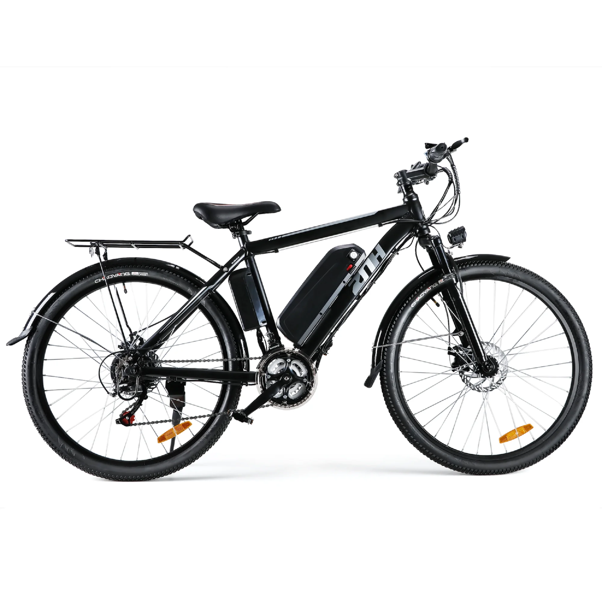 Electric Bike 350W Electric Mountain Bike 21-Speed Shifter Adult Ebike Electric Bicycle for Men Women 36V/10Ah Battery with 3 Working Models, Black - Womvr