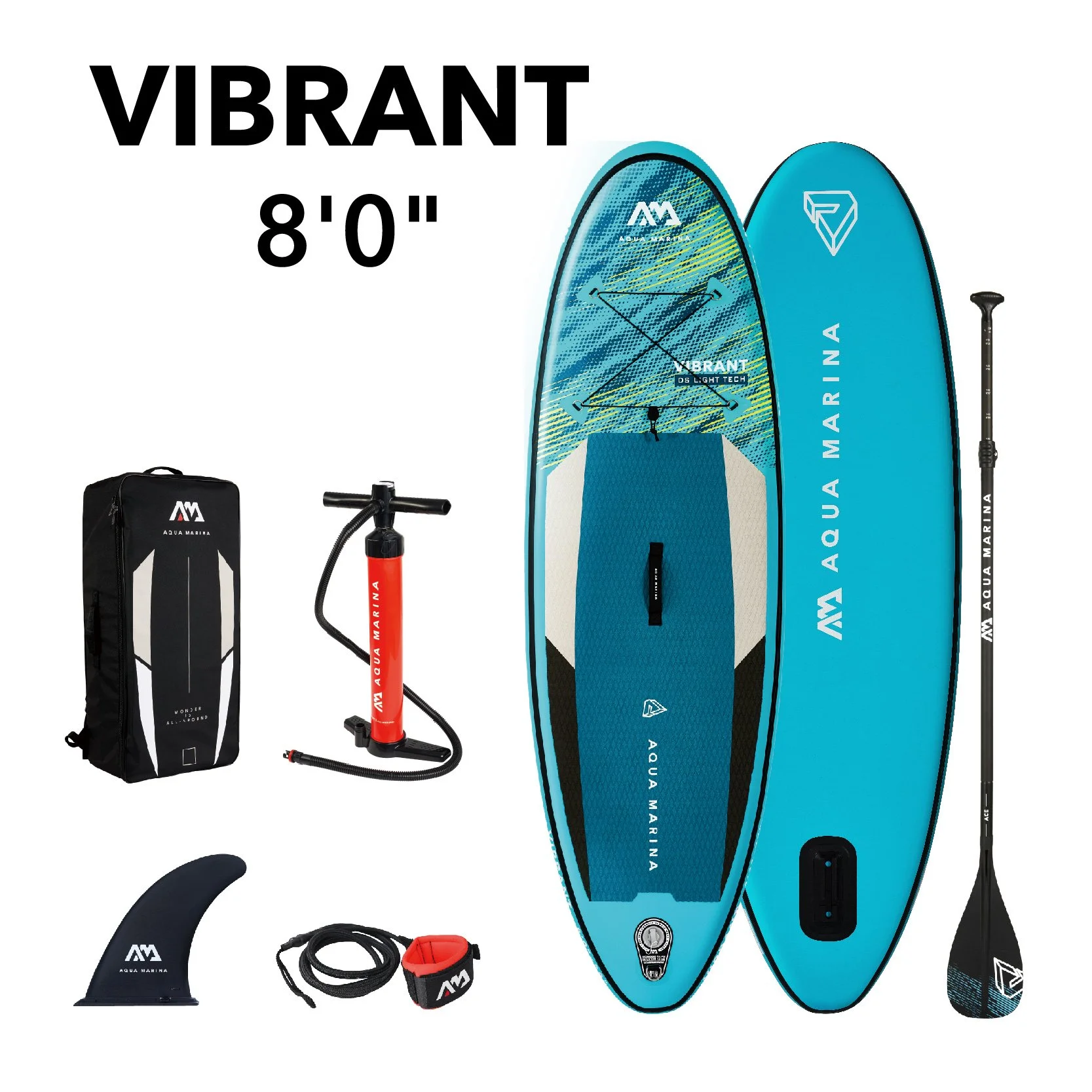 Aqua Marina Stand Up Paddle Board - VIBRANT 8'0