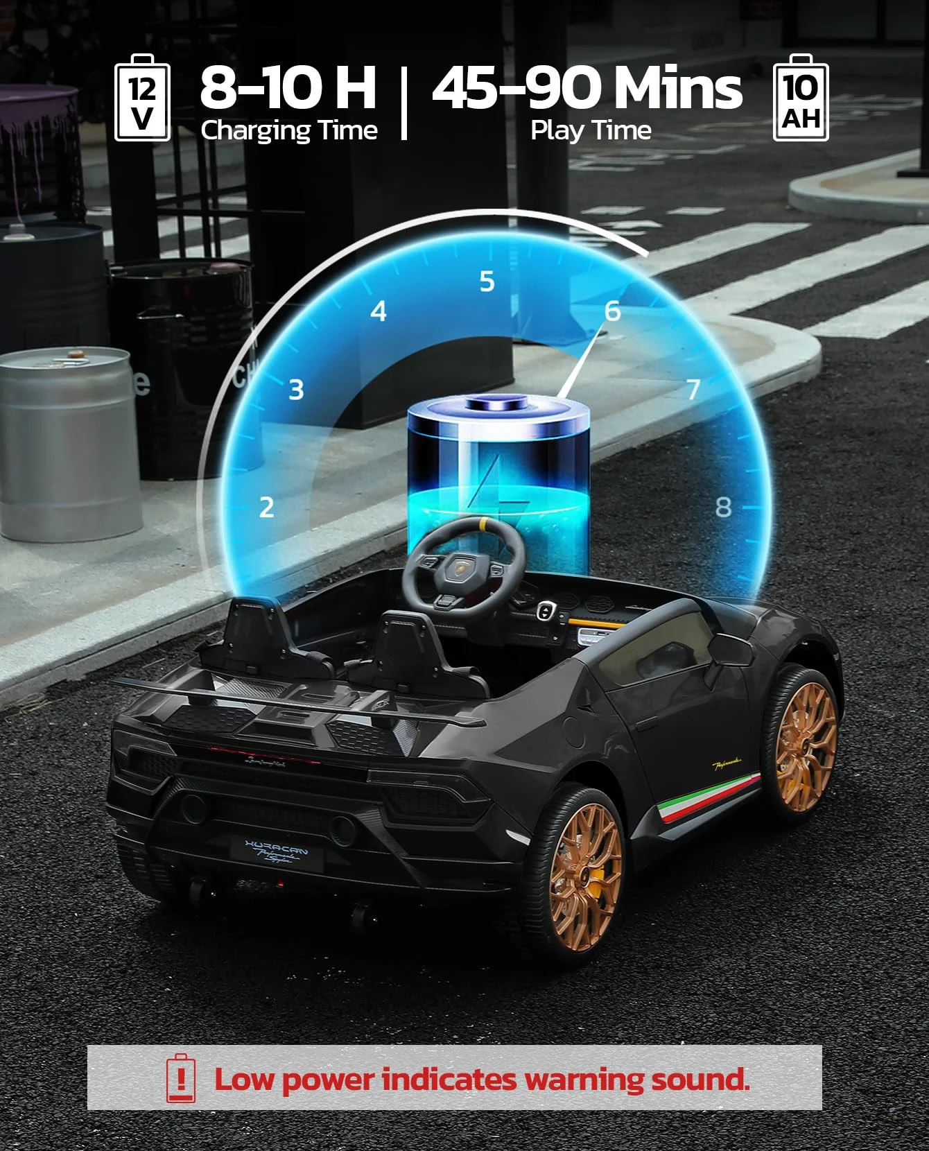 Lamborghini Huracan Ride on Car Real 2 Seater, Powered Electric Vehicle with Parent Remote, Maximum 4.0mph Ride on Toys for 3-8 Years Kids,Pink - Womvr