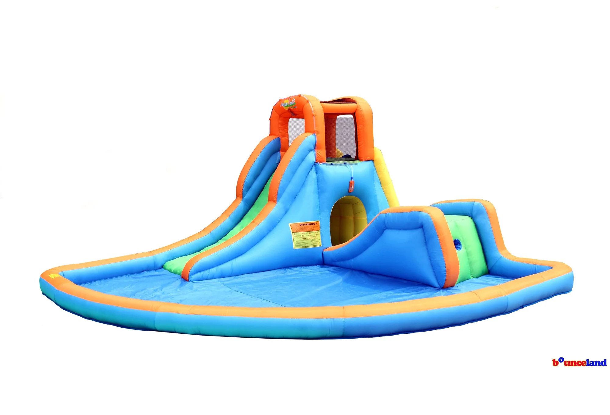Bounceland Cascade Water Slides with large pool - Womvr