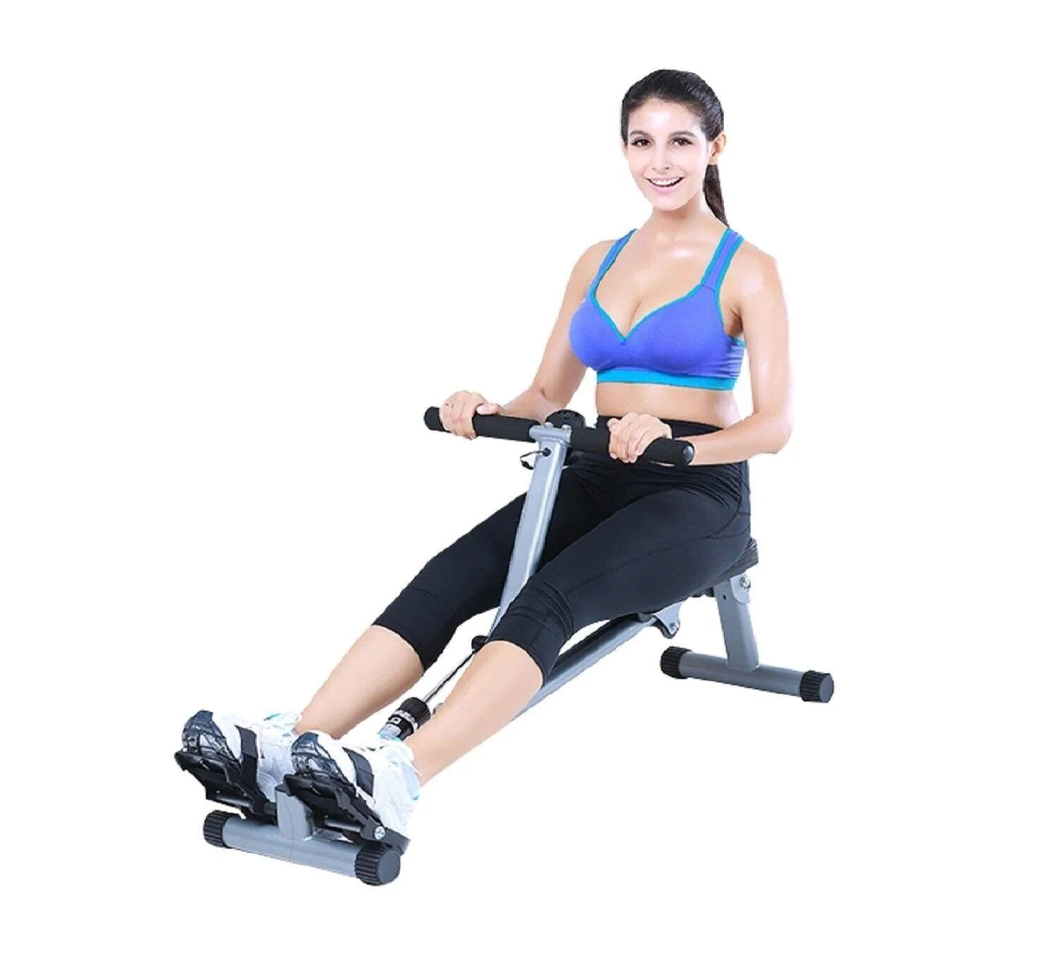 Iron Bar Fitness Rowing Machine: Full Body Workout for Weight Loss and Stay in Shape - Womvr