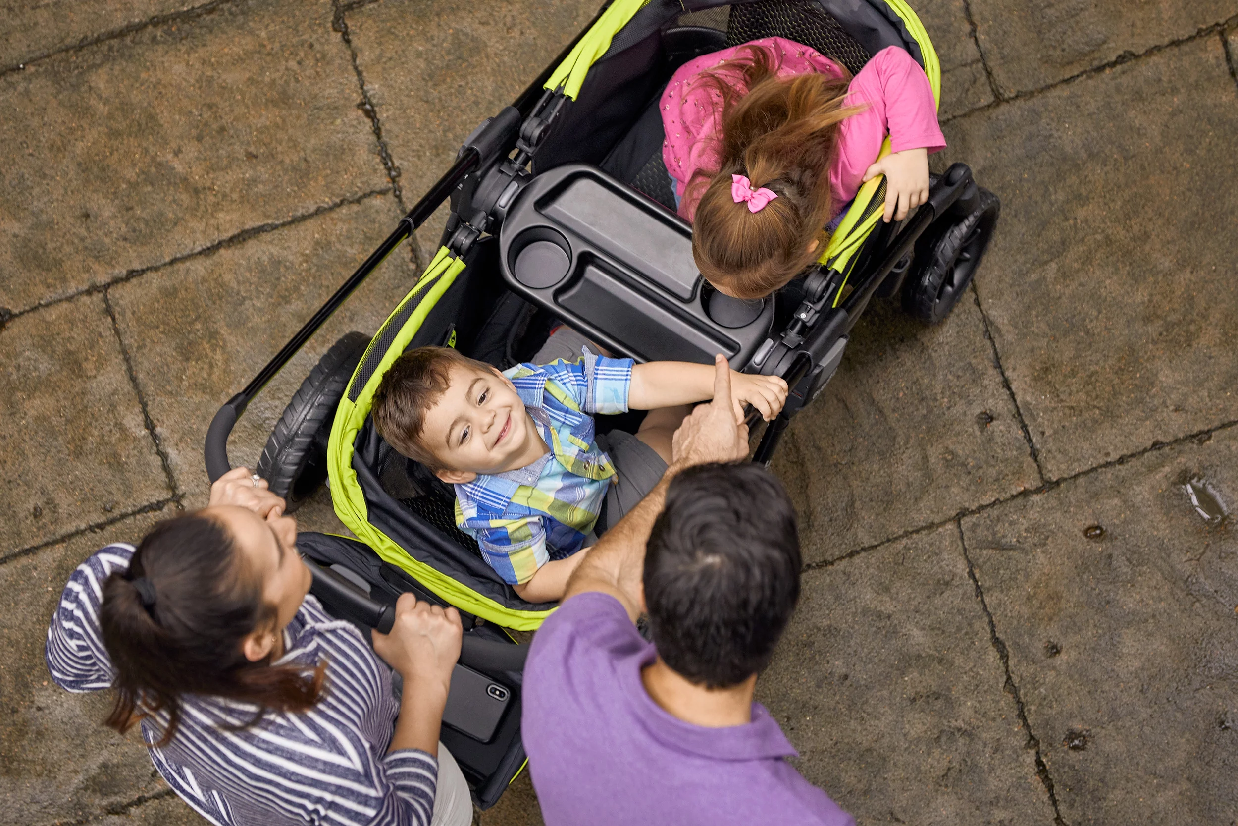 Evenflo Pivot Xplore All Terrain Stroller Wagon, Adventurer, Unisex, 6 Months - 5 Years - Womvr