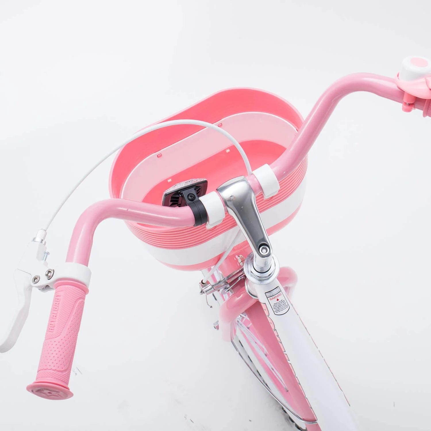 Royalbaby Jenny Princess 20 inch Girl's Bicycle, White & Pink - Womvr