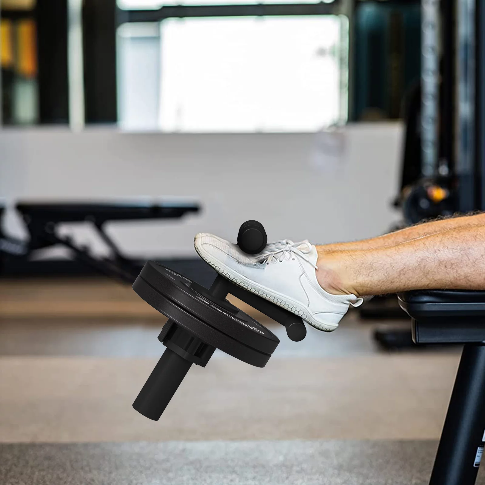 syedee Leg Press Machine with Calf Block, 1500LBS Weight Capacity Adjustable Leg Machine with Resistance Band Pegs and Plate Storages, Workout Equipment for Strength Training - Womvr