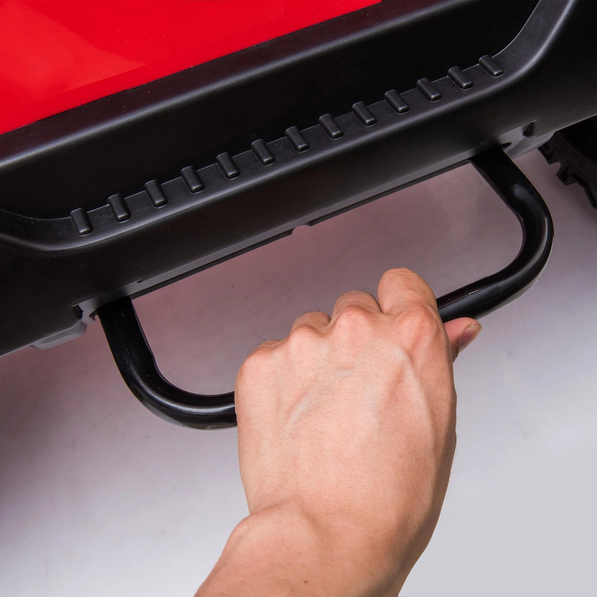 CIPACHO Kids Ride On Truck, 24V Battery Powered Toy Car with Spring Suspension, Remote Control, Red - Womvr