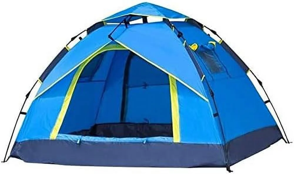 Instant Pop Up Tent Family Camping Tent Portable Tent Automatic Tent Waterproof Windproof for Camping Hiking Mountaineering - Womvr