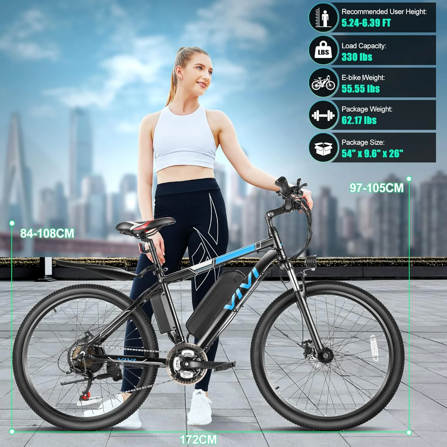 Vivi Electric Bike 26