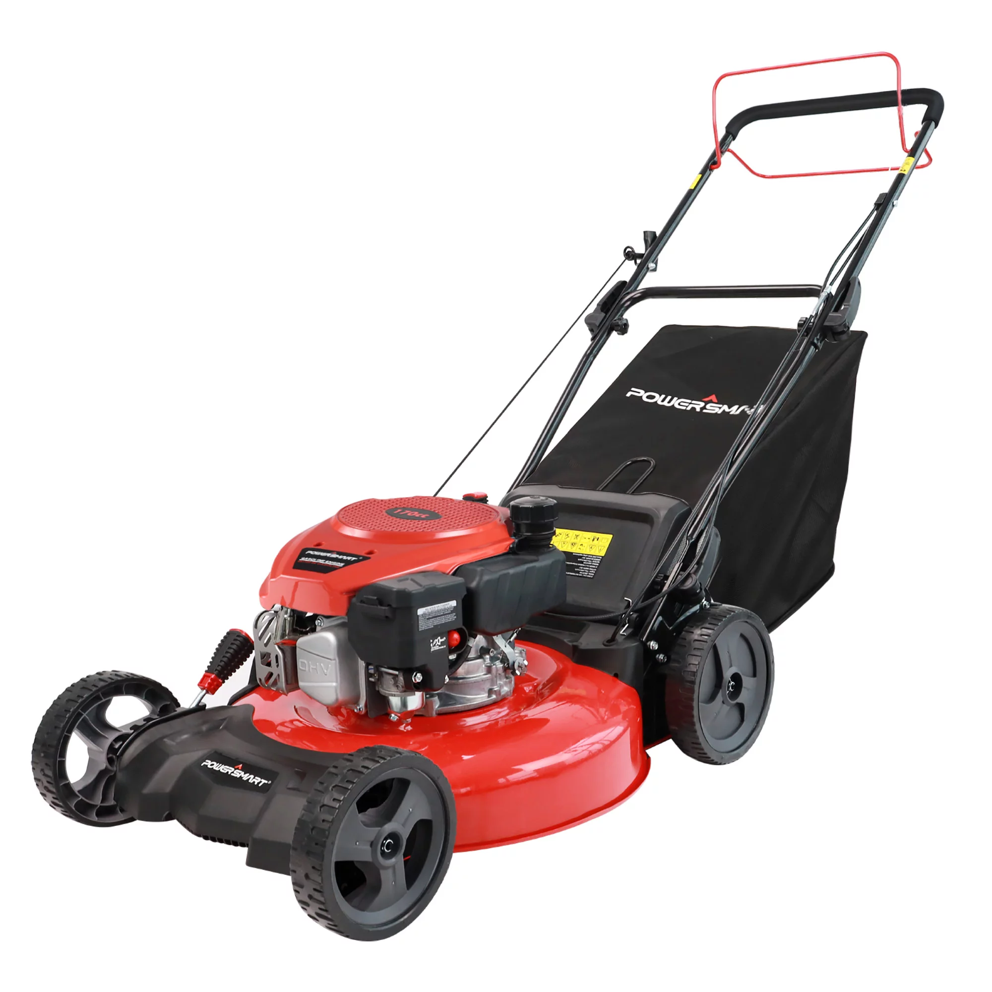 Power Smart 21-inch 3-in-1 Gas Powered Self-Propelled Lawn Mower - Womvr