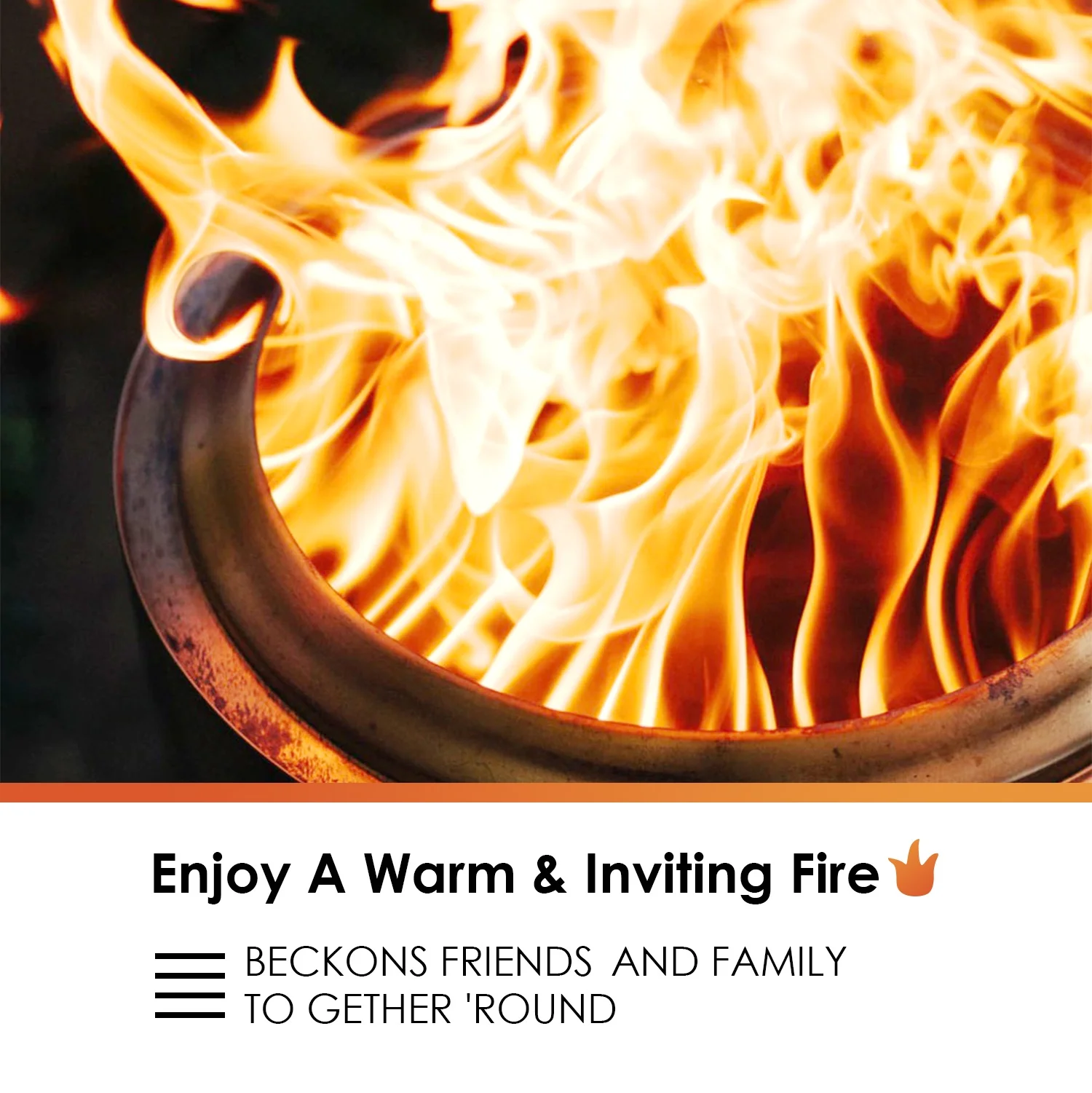 Smokeless Fire Pit for Camping with Stand & Bag & Sticks & Holders,304 Stainless Steel,15inch - Womvr