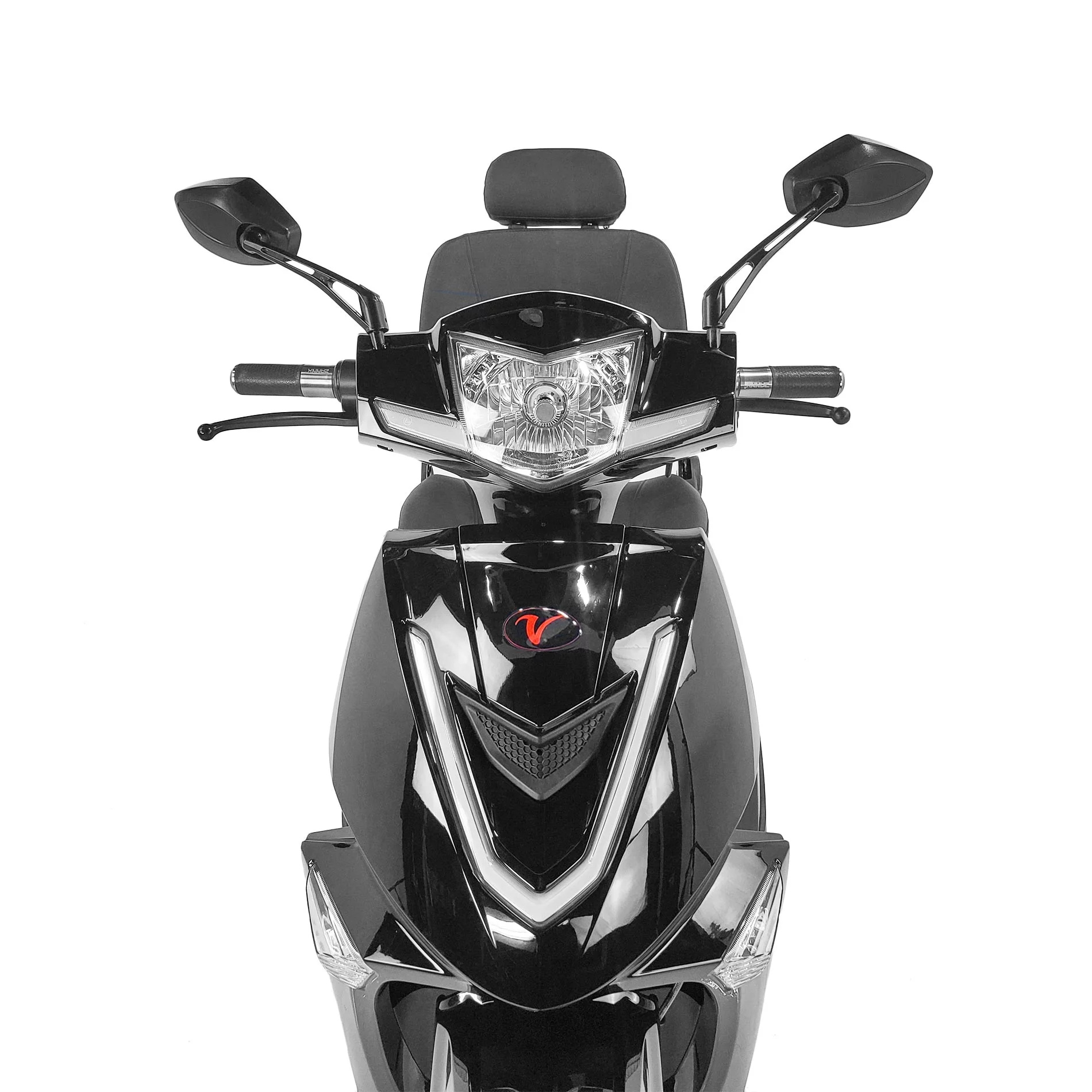 Veloce-Long Range Fast 3 Wheel Mobility Scooter, 300 lb. Weight Capacity (Red) - Womvr