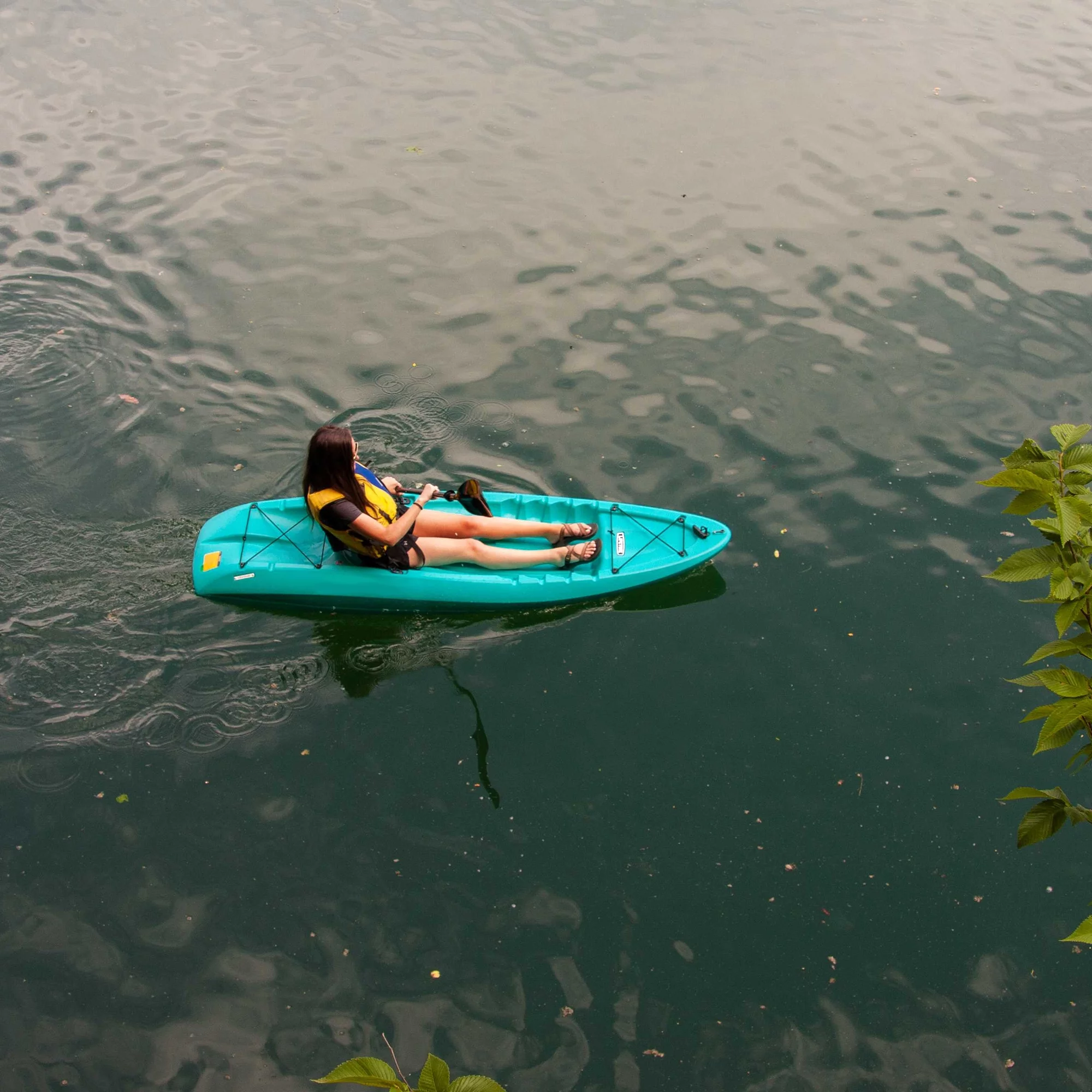 Lifetime Hydros 101 inch Sit-on-Top Kayak, Glacier Blue (90594) - Womvr