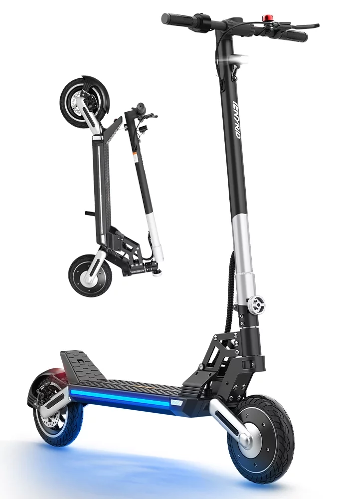 Electric Scooter 28 mph & 25 Miles 700W Kick Scooter, 10