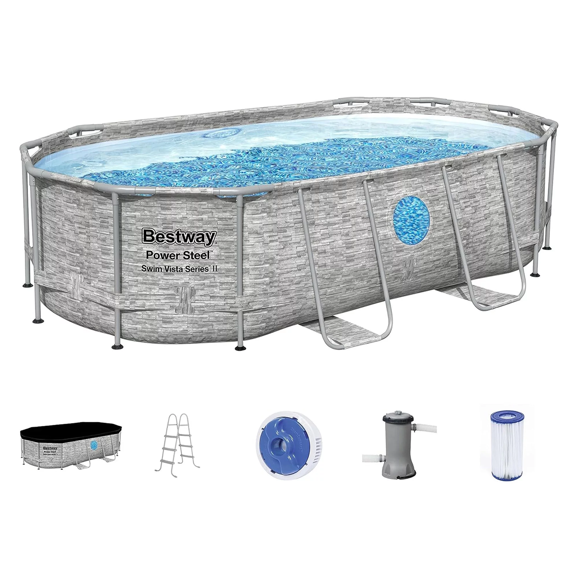 Bestway Power Steel Swim Vista 14' x 8'2