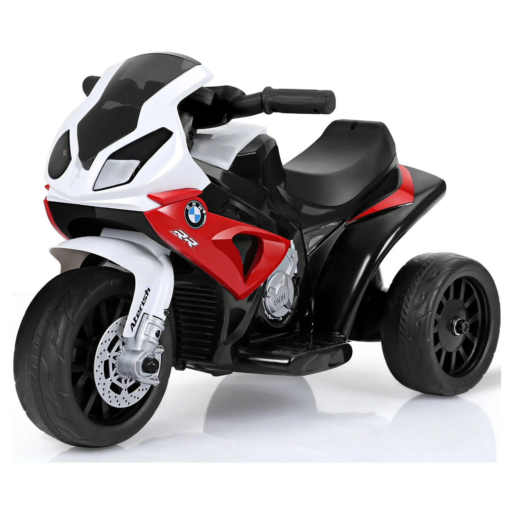 Costway Kids Ride On Motorcycle BMW Licensed 6V Electric 3 Wheels Bicycle with Music & Light (Suitable for 18-36 Months Age) - Womvr