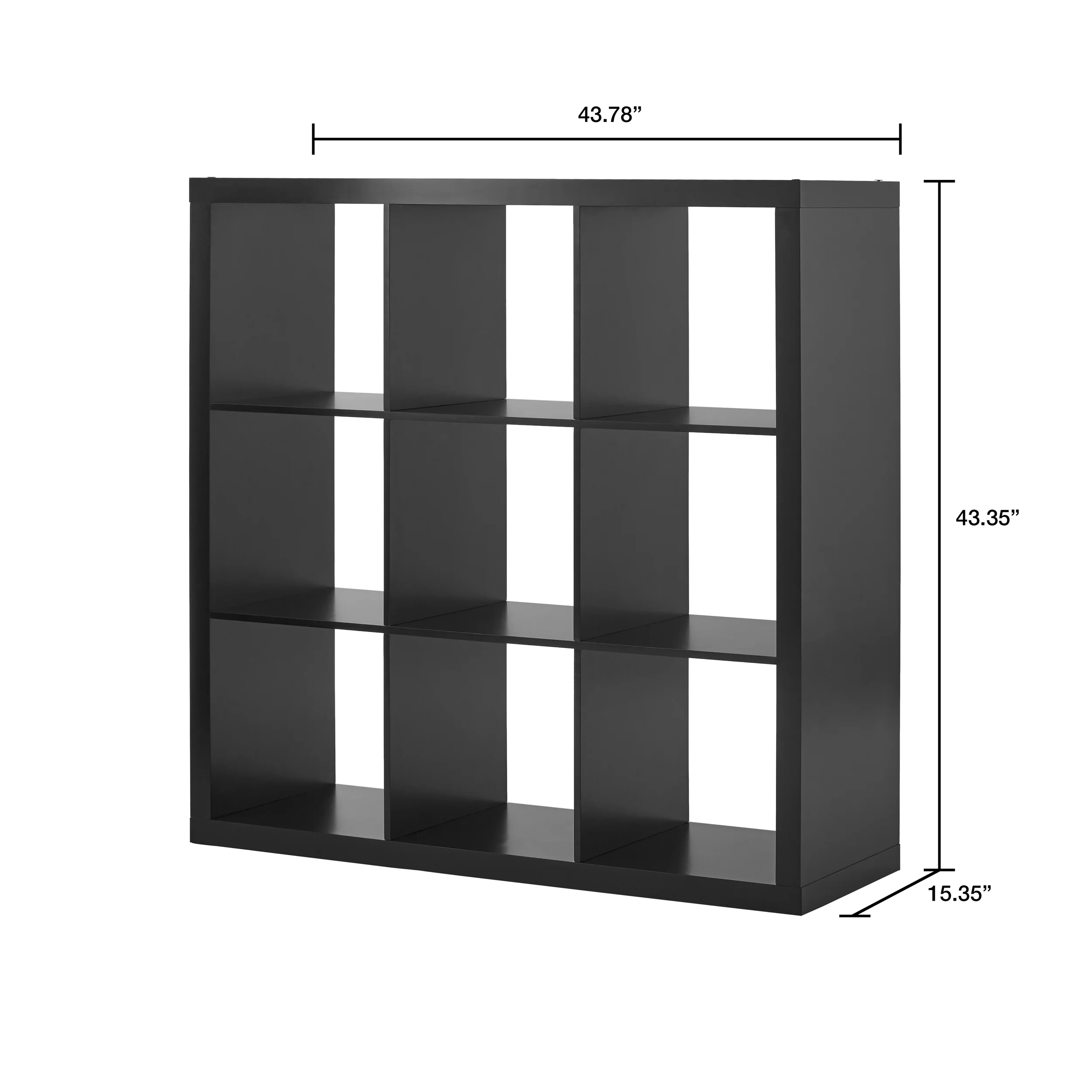 Better Homes & Gardens 9-Cube Storage Organizer, Natural - Womvr