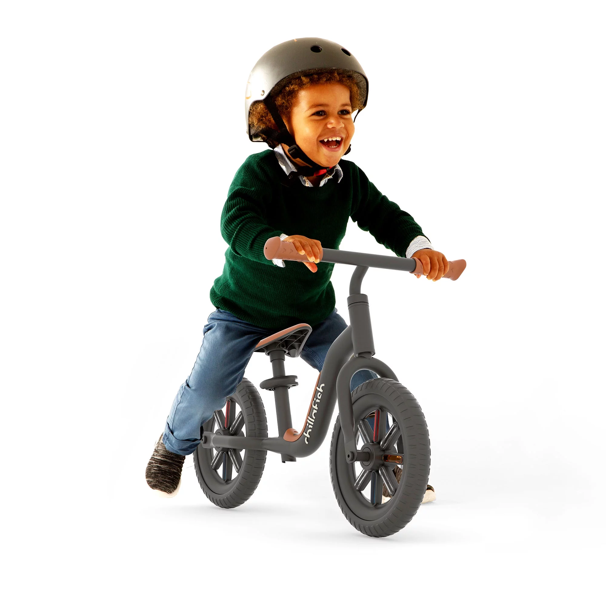 Chillafish Buzzi 10' Balance Bike for Kids 1.5 years and older, Lightweight Toddler Bike with Adjustable Seat - Womvr