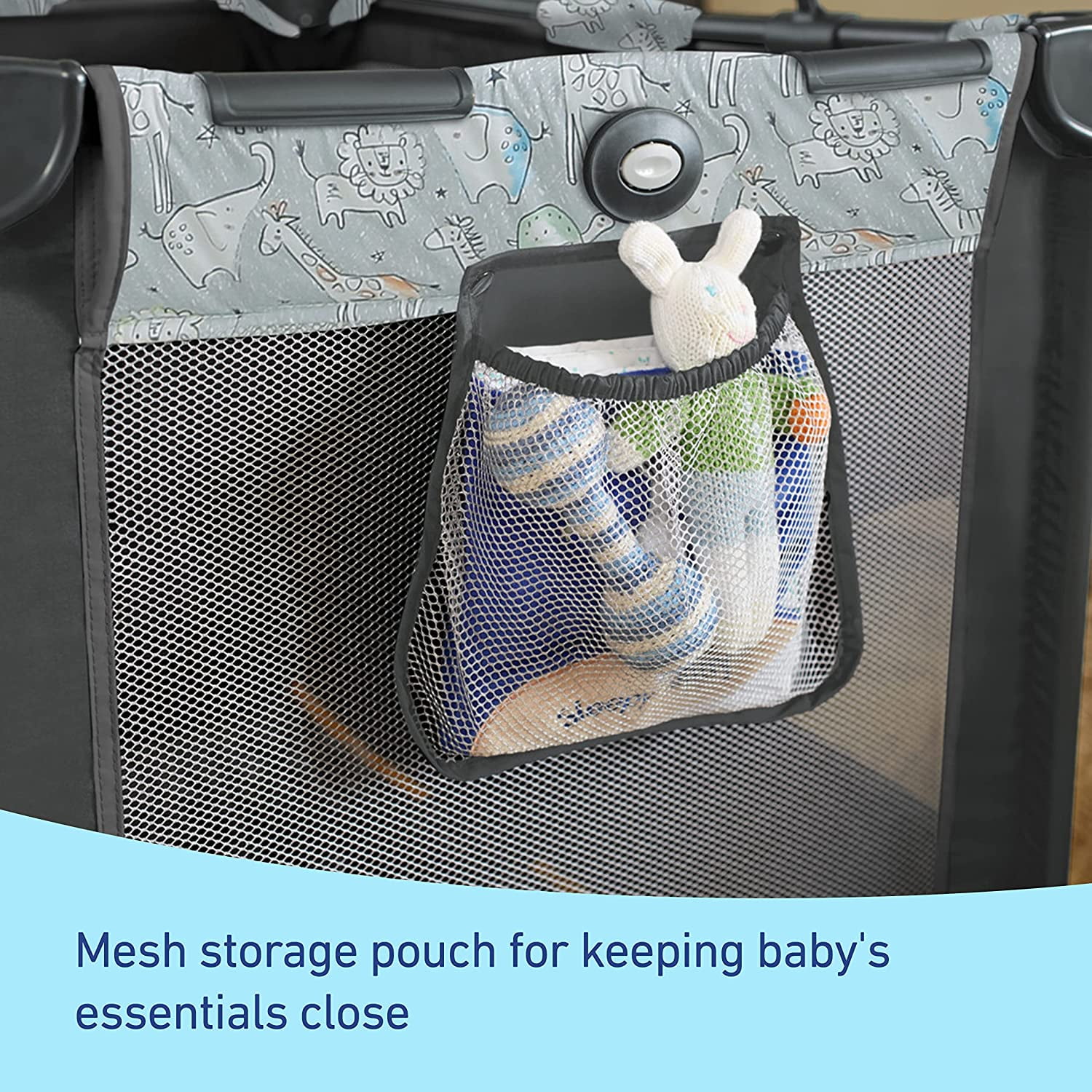 Graco Pack 'n Play Portable Playard, Carnival, 18.52 lbs, Unisex - Womvr