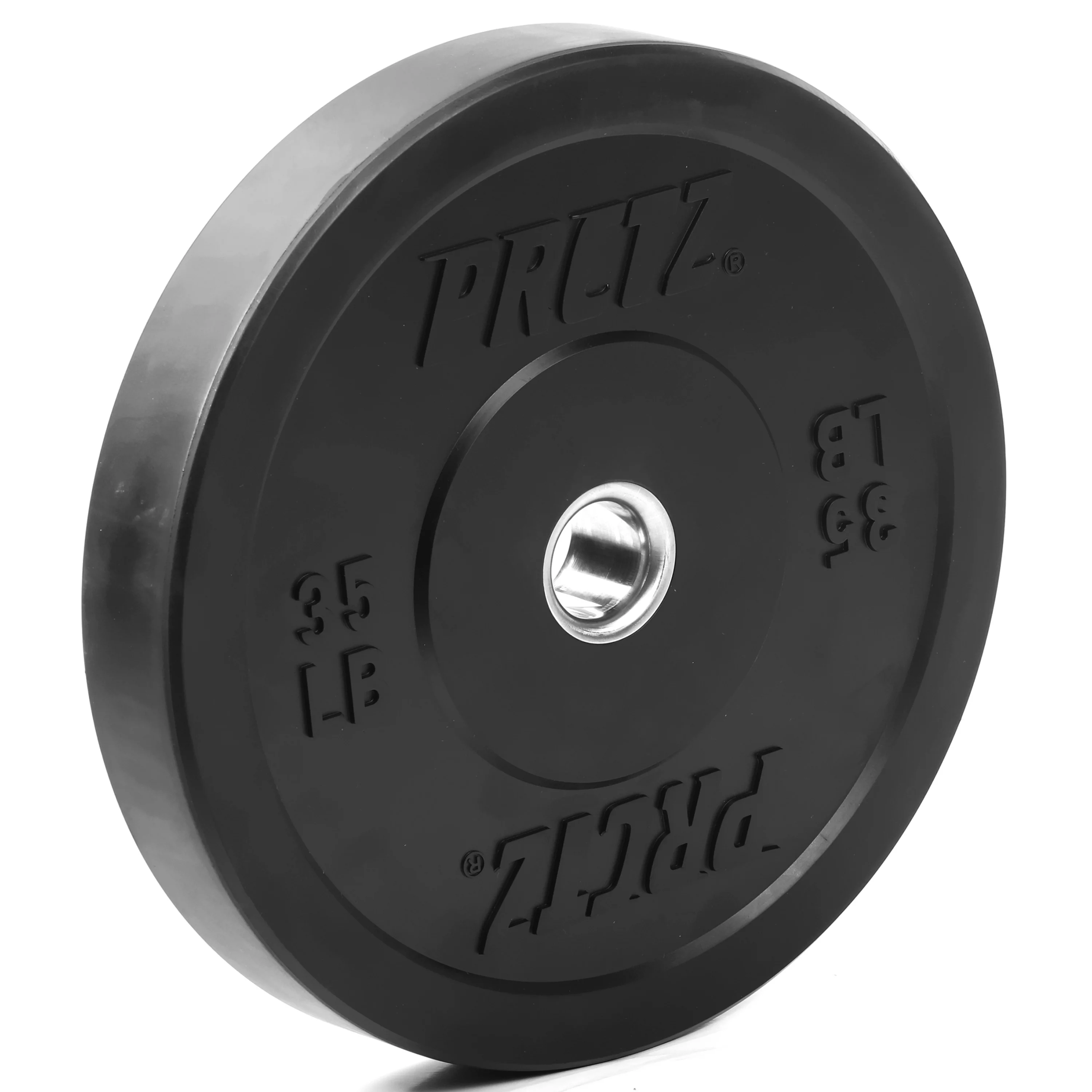 PRCTZ 45 lb Bumper Plate Weight, Fits 2