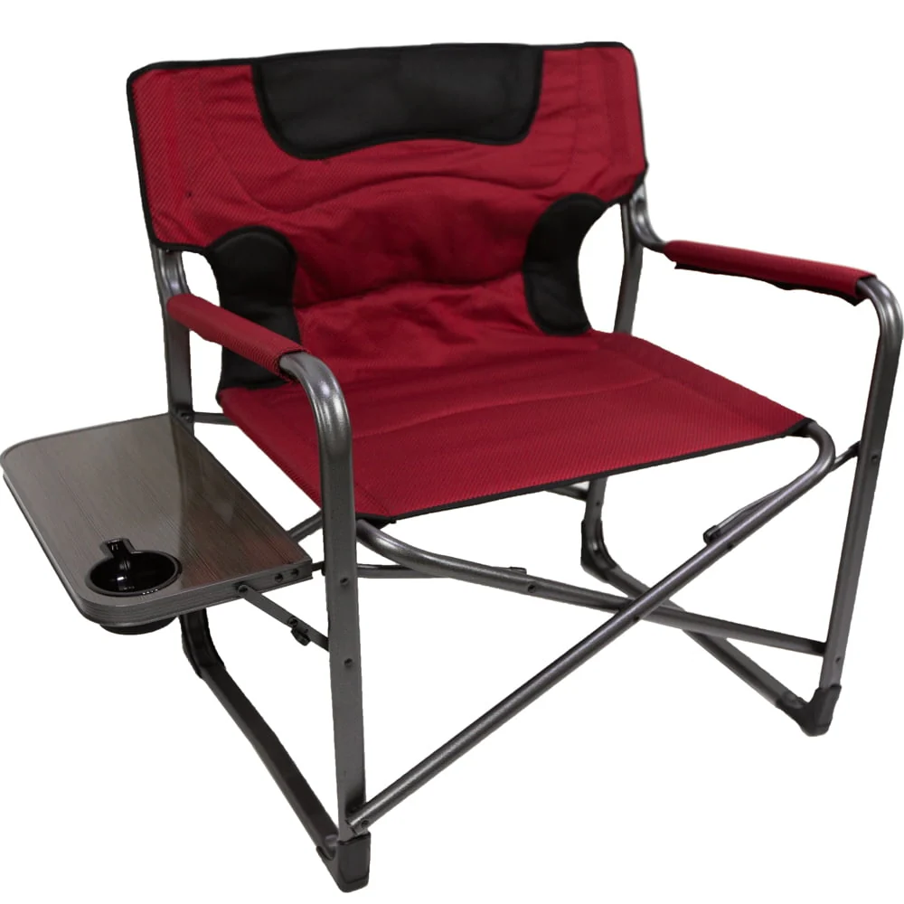 Ozark Trail Camping Director Chair XXL, Blue, Adult, 10lbs - Womvr