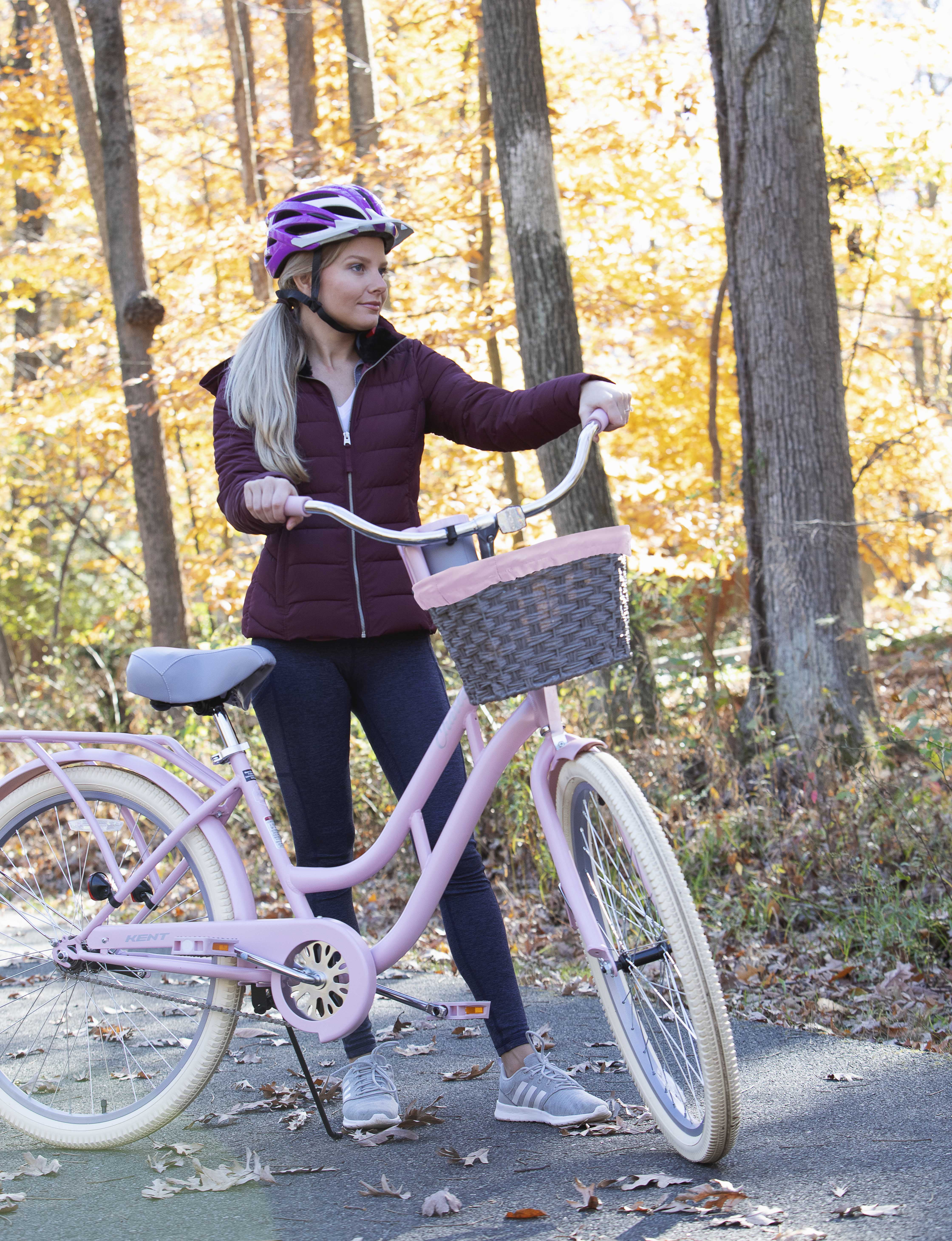 BCA 26 In. Charleston Ladies Cruiser Bike, Pink - Womvr