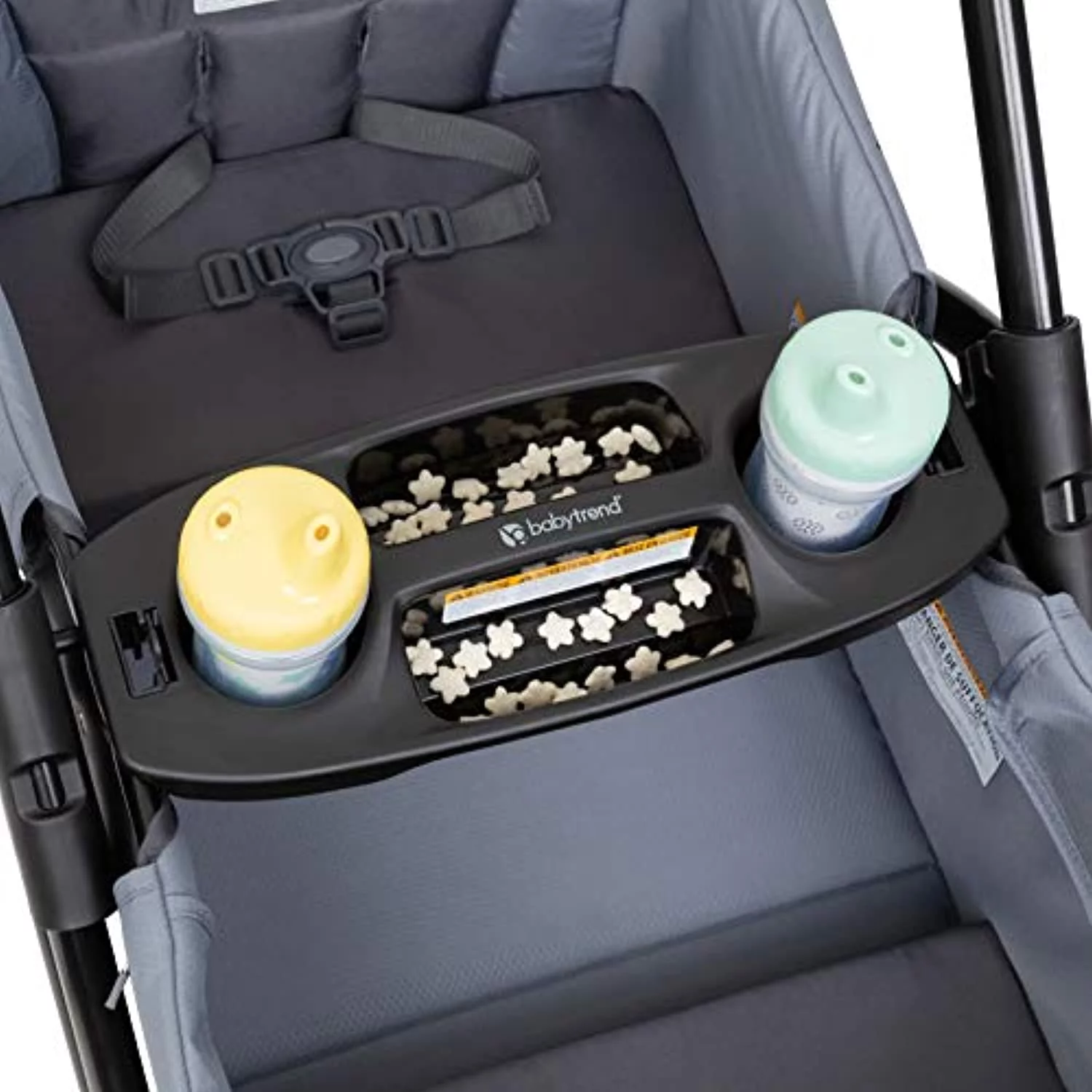 Baby Trend Expedition Plus 2-in-1 Stroller Wagon, Solid Print Black - Womvr