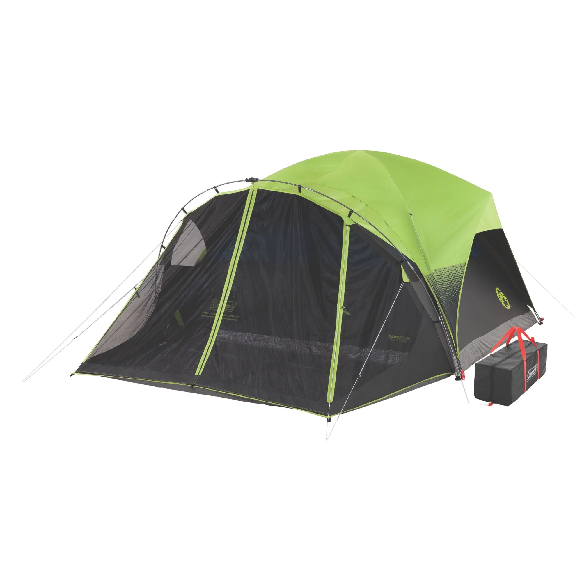 Carlsbad Fast Pitch Cabin Tent with Screen Room, 6-Person - Womvr