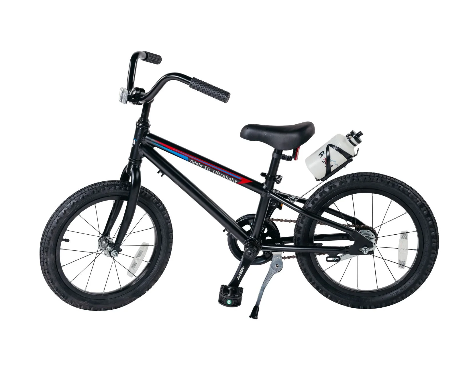 Adept 16 Ultralight. MODEL CLEARANCE SALE Lightweight, 13 pound, 16 Inch Kids Bike. Adept Family brand. Aluminum Alloy Frame and Forks. Bright Yellow - Womvr