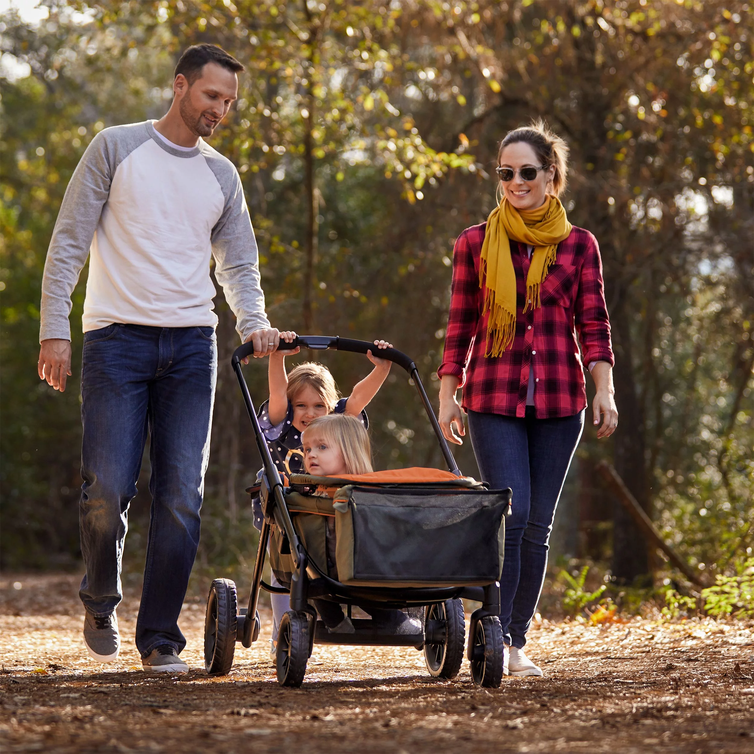 Evenflo Pivot Xplore All Terrain Stroller Wagon, Adventurer, Unisex, 6 Months - 5 Years - Womvr