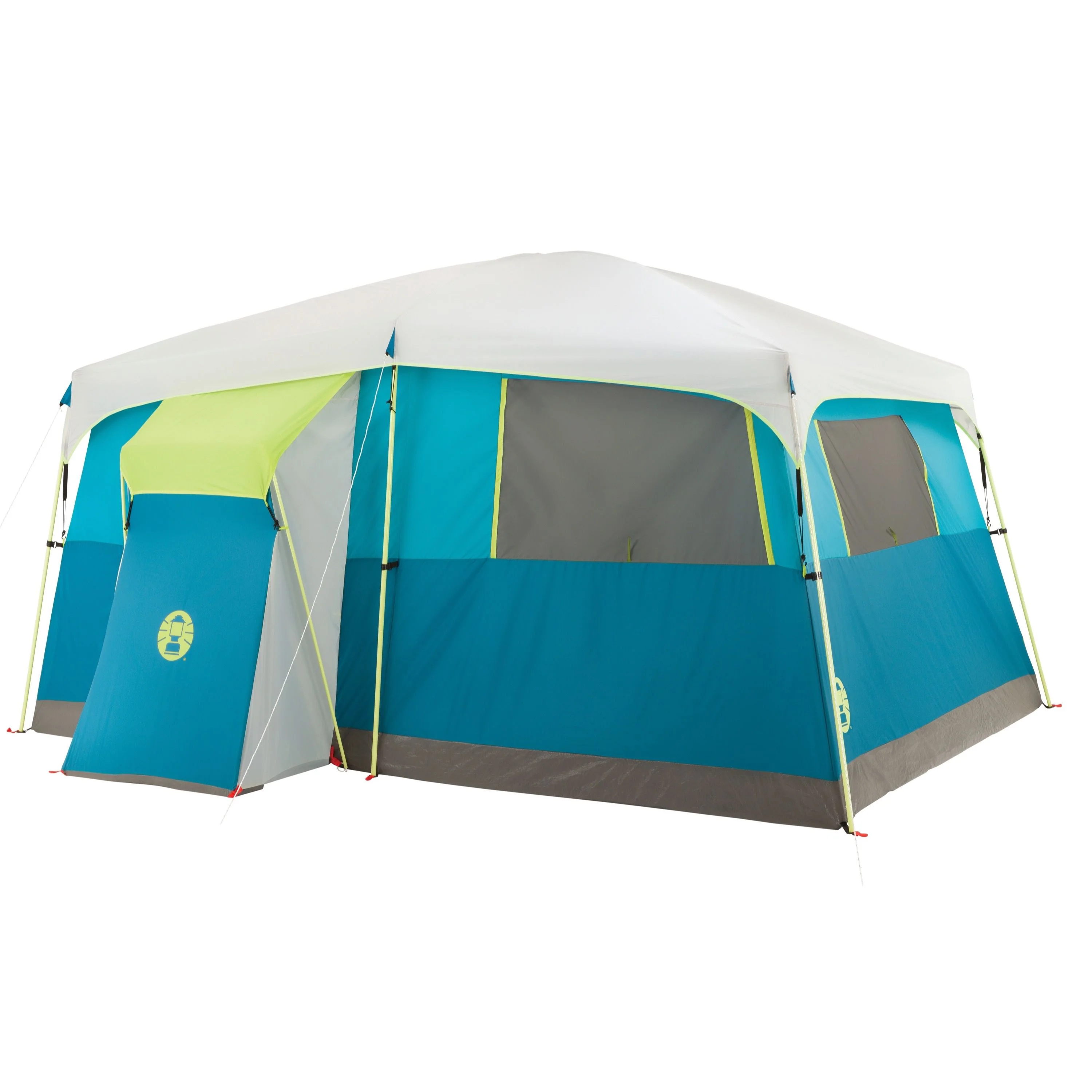 Coleman® 8-Person Tenaya Lake™ Fast Pitch™ Cabin Camping Tent with Closet, Light Blue - Womvr
