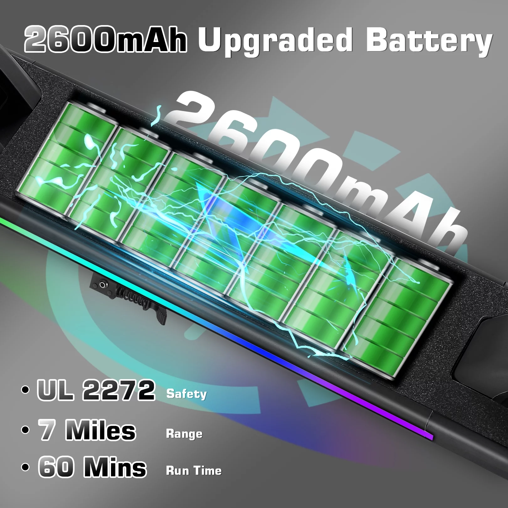 Caroma Kids Electric Scooter, 6+ Boys and Girls Safe Kick Scooter, Adjustable Speed and Handlebar - Womvr