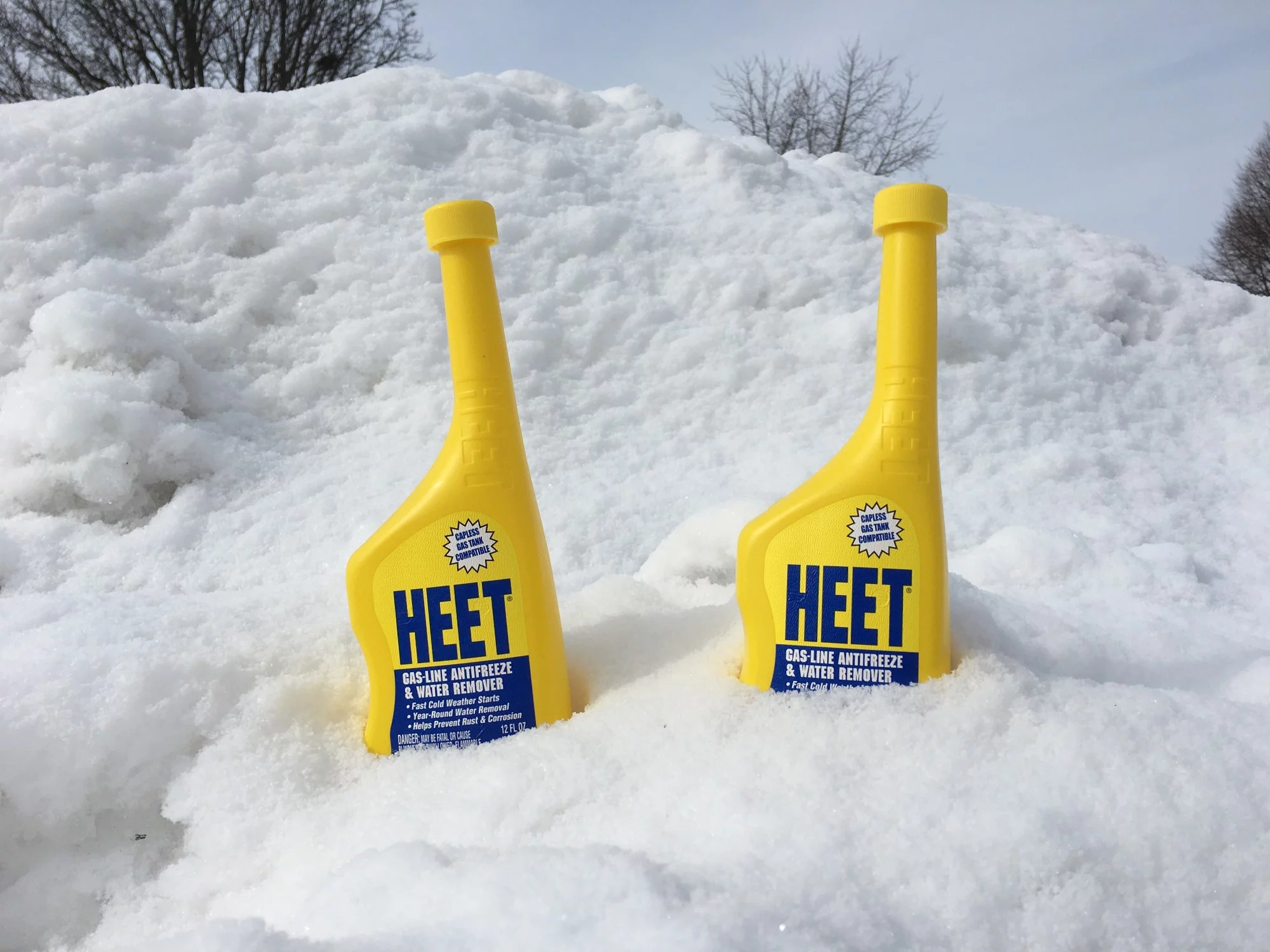 HEET Gas-Line Antifreeze & Water Remover (Pack of 4) (28205) - Womvr