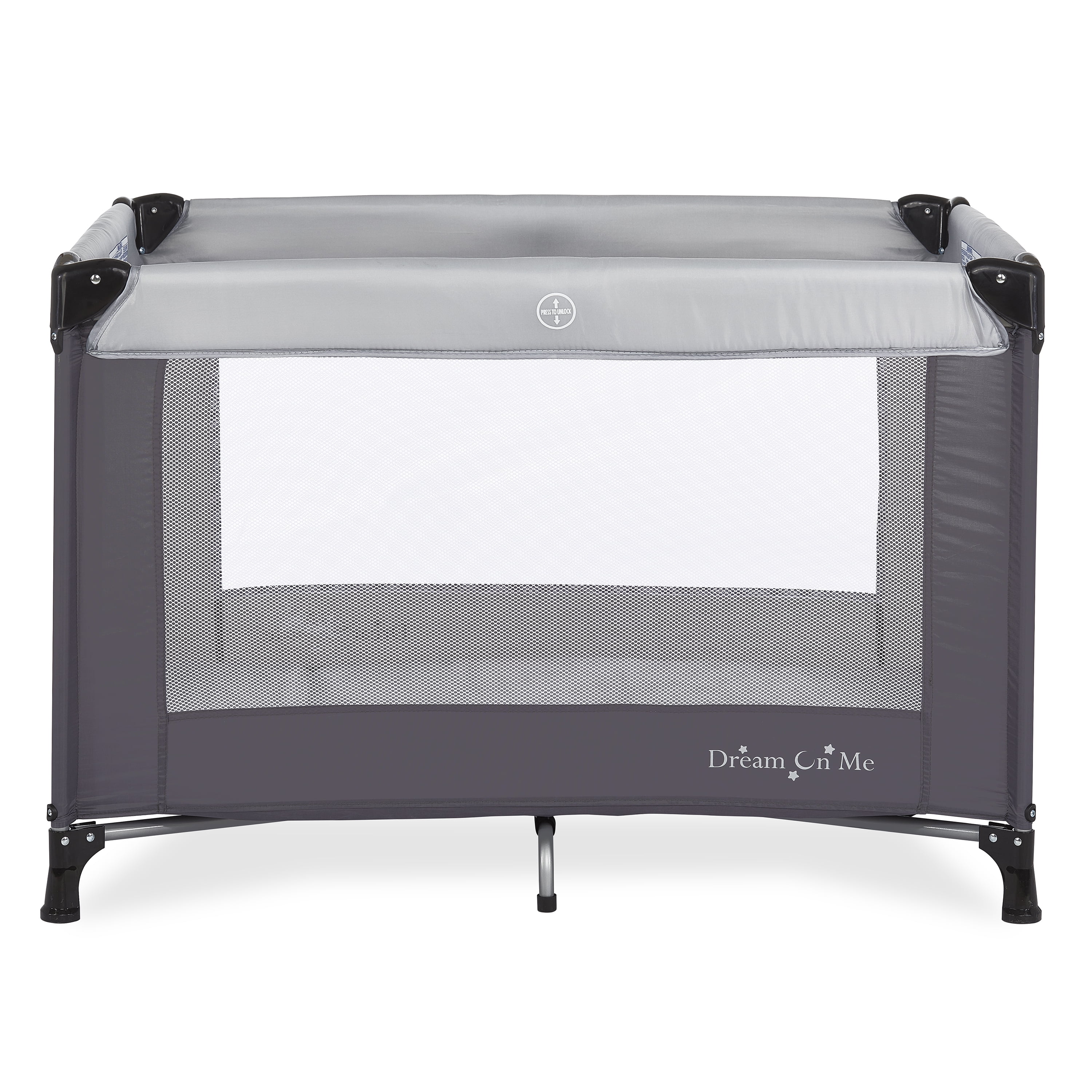 Dream On Me Nest Portable Play Yard with Carry Bag and Shoulder Strap, Pink - Womvr