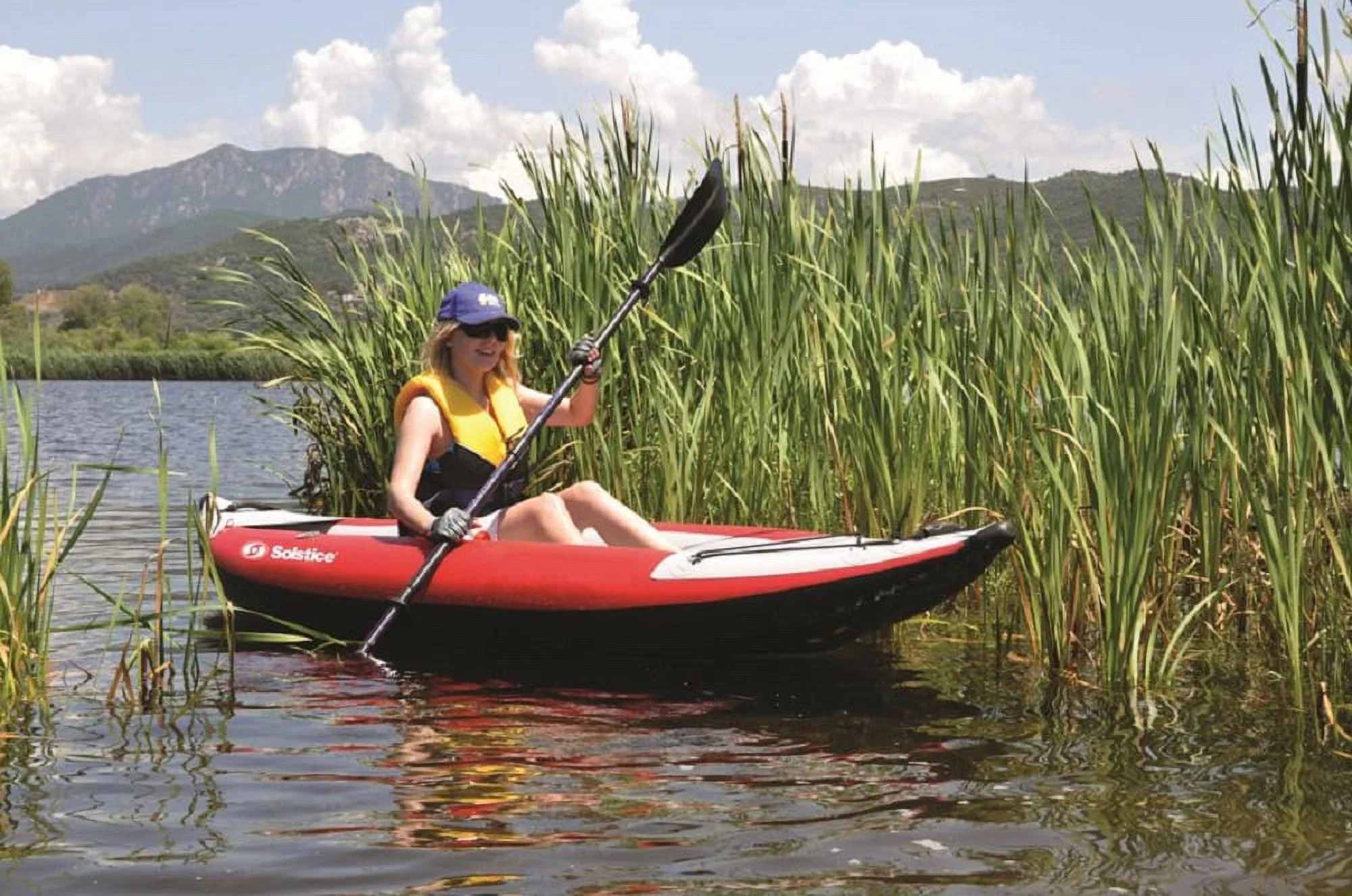 Swim Central Inflatable Whitewater Kayak Flare, 114-Inch - Womvr