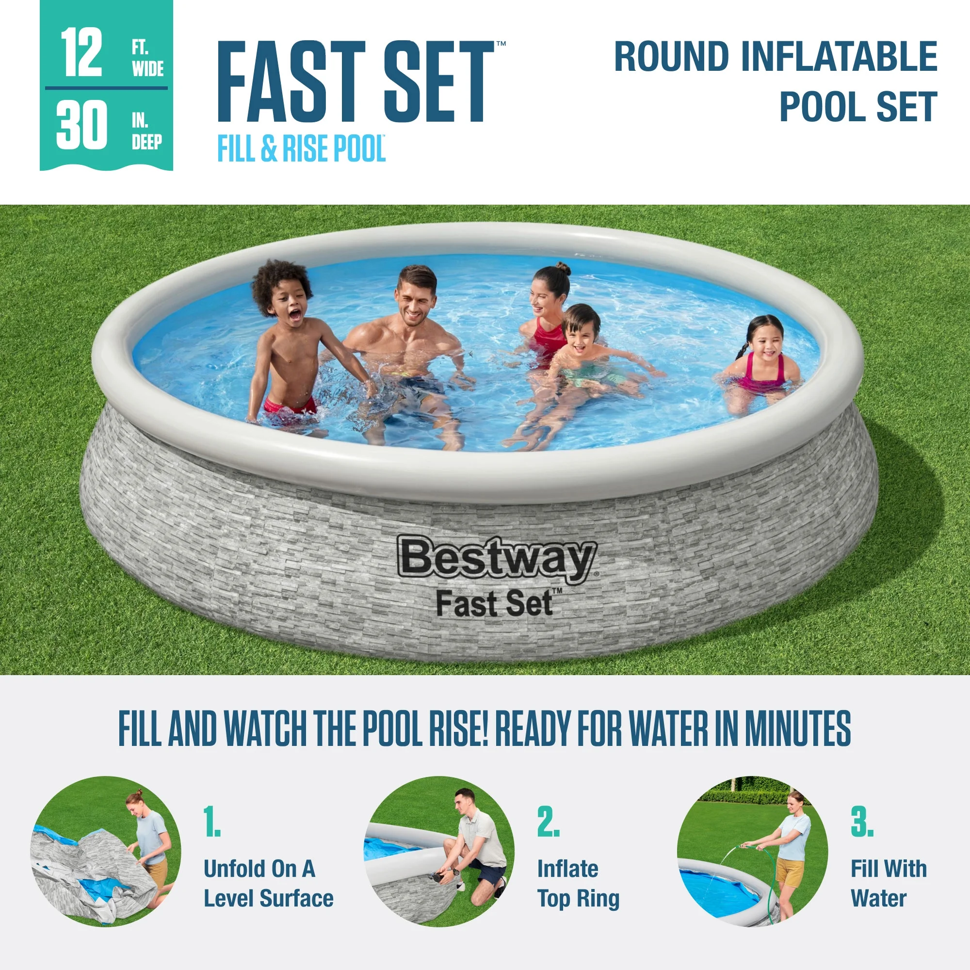 Bestway Fast Set 12' x 30