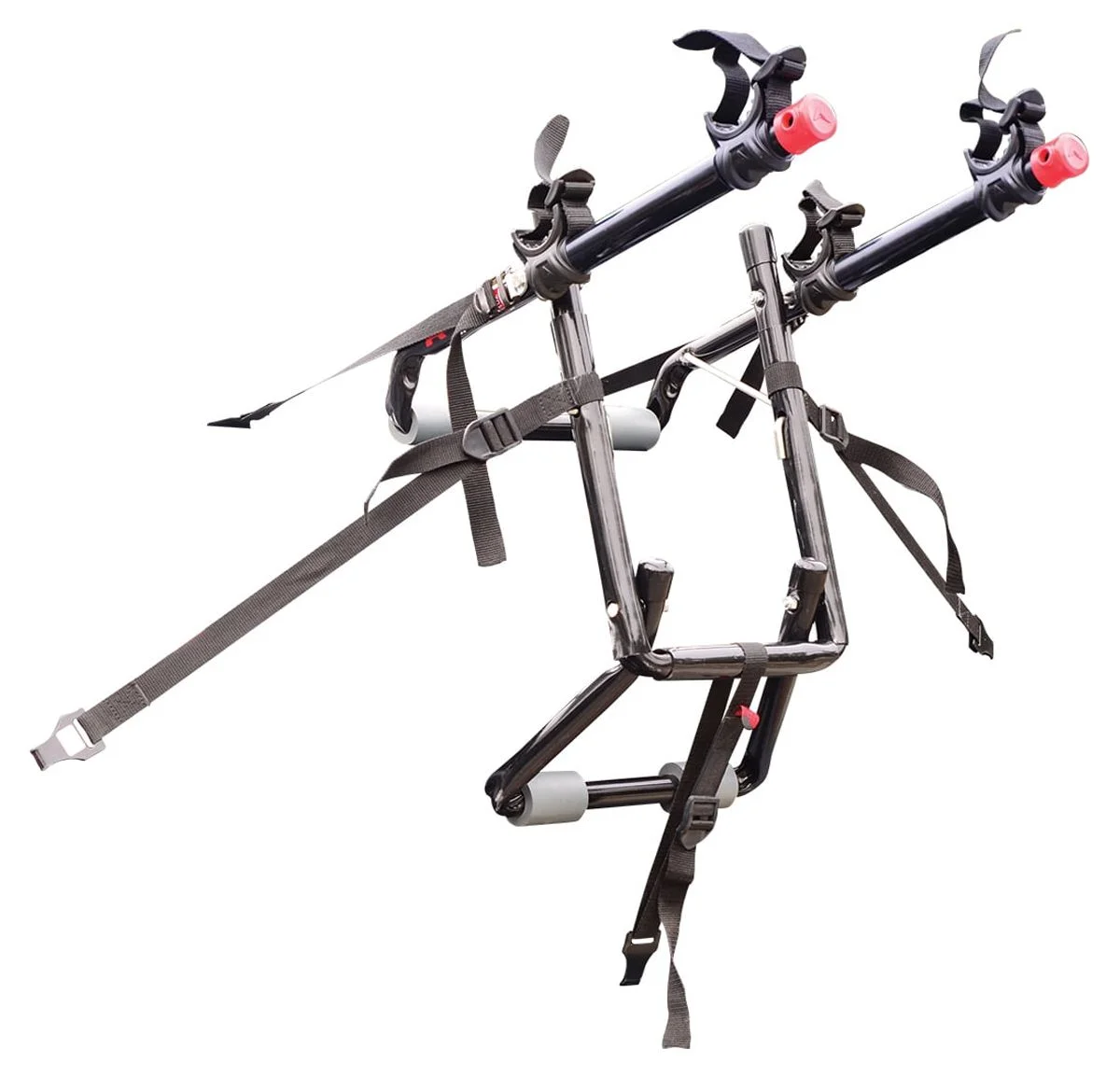 Allen Sports Deluxe 2-Bicycle Trunk Mounted Bike Rack Carrier, model 102DN, 35 lbs per bike capacity - Womvr