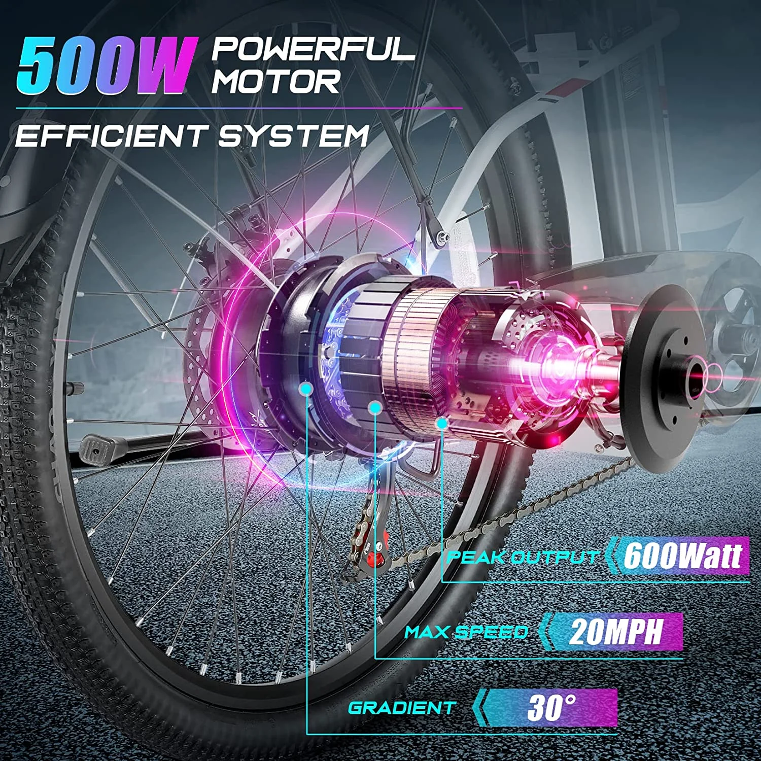 Vivi Electric Bike 26