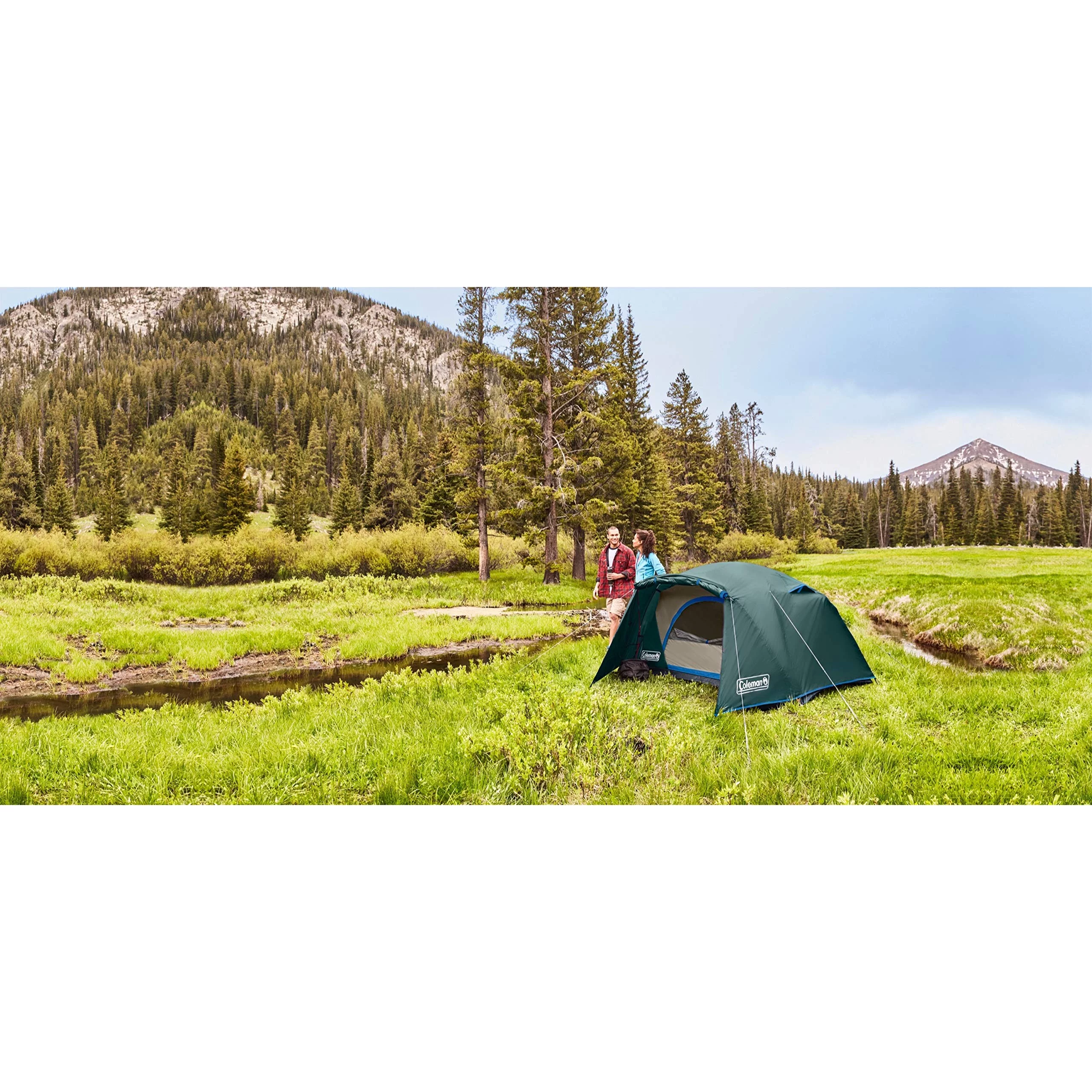 Coleman Camping Tent | Skydome Tent with Full Fly Vestibule - Womvr