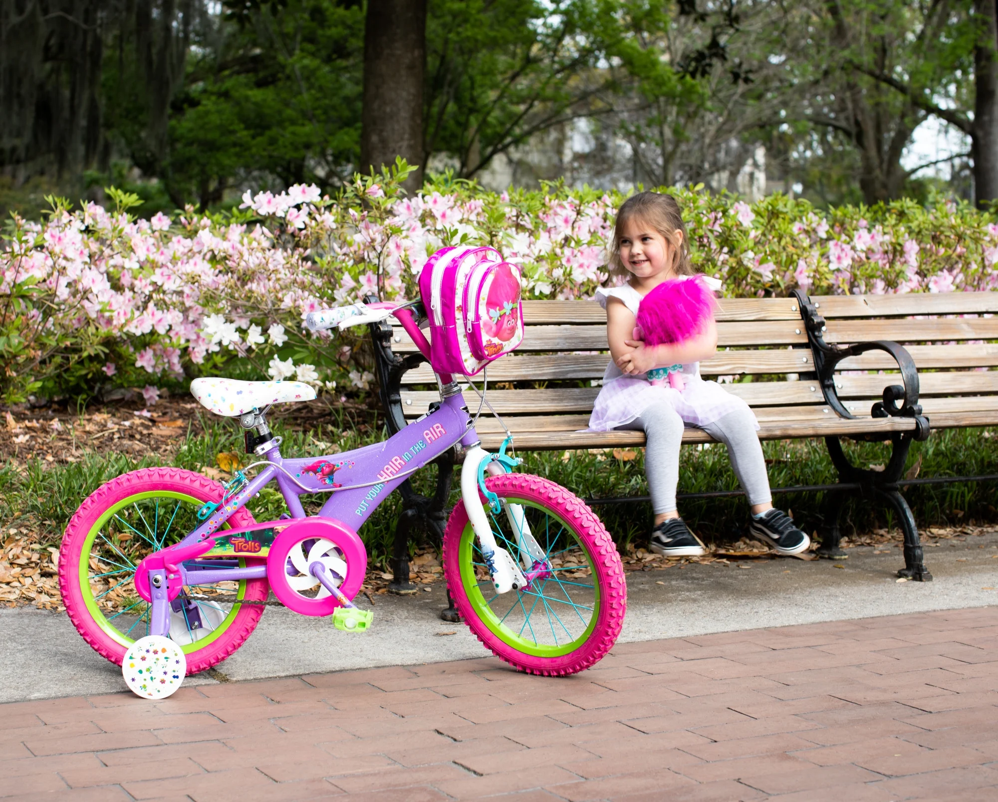 Dynacraft Trolls 16-Inch Girls BMX Bike For Age 5-7 Years - Womvr