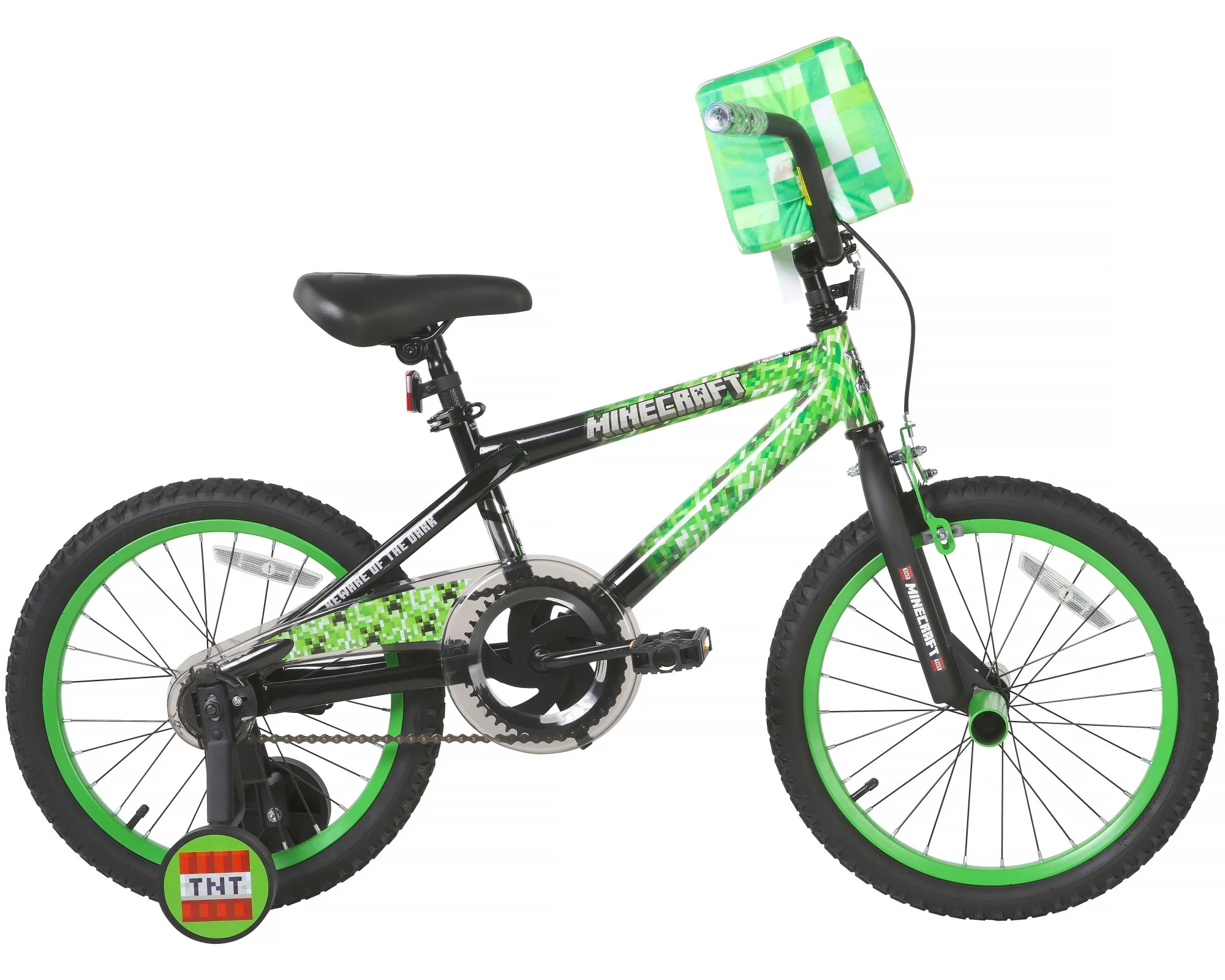 Dynacraft Minecraft 18-Inch Unisex BMX Bike for Child 6-9 Years - Womvr