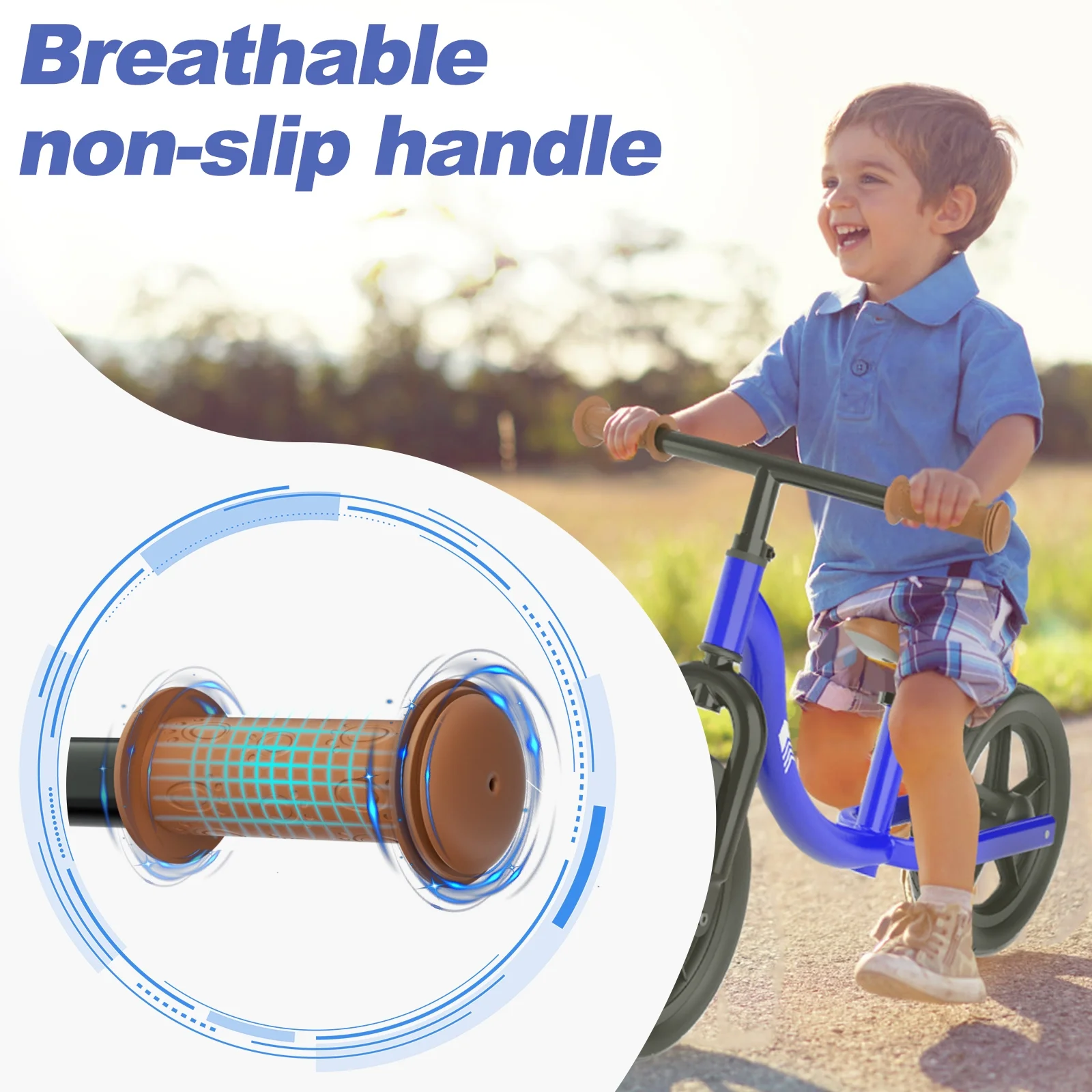 KORIMEFA Toddler Balance Bike - Lightweight Toddler Bike for 2, 3, 4, 5 Year Old Boys and Girls - No Pedal Bikes for Kids with Adjustable Handlebar and seat - Aluminium, EVA Tires - Training Bike - Womvr