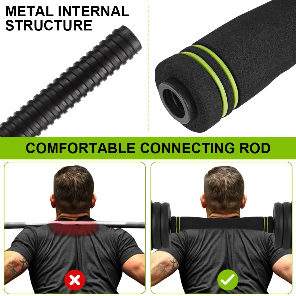 Dumbbells Set, 4-in-1 Adjustable Dumbbells, Free Weights Dumbbells with Kettlebell Handles, Barbell Connecting, Dmbbell Bar and Kettlebell Base, for Home Gym Fitness Exercises - Womvr